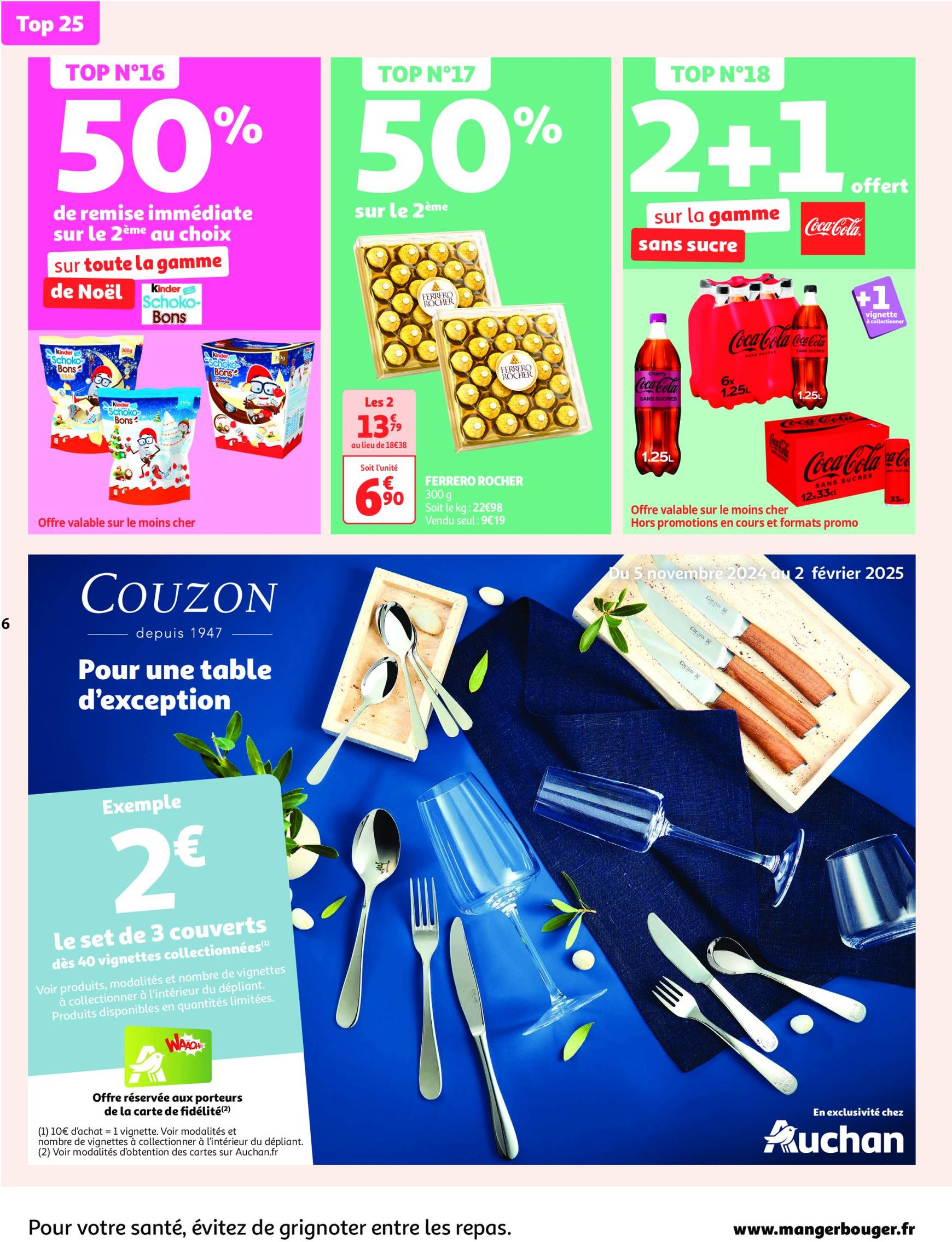 auchan - Auchan - Mes 25 jours Auchan, et encore plus de promos ! folder geldig vanaf 19.11. - 25.11. - page: 6