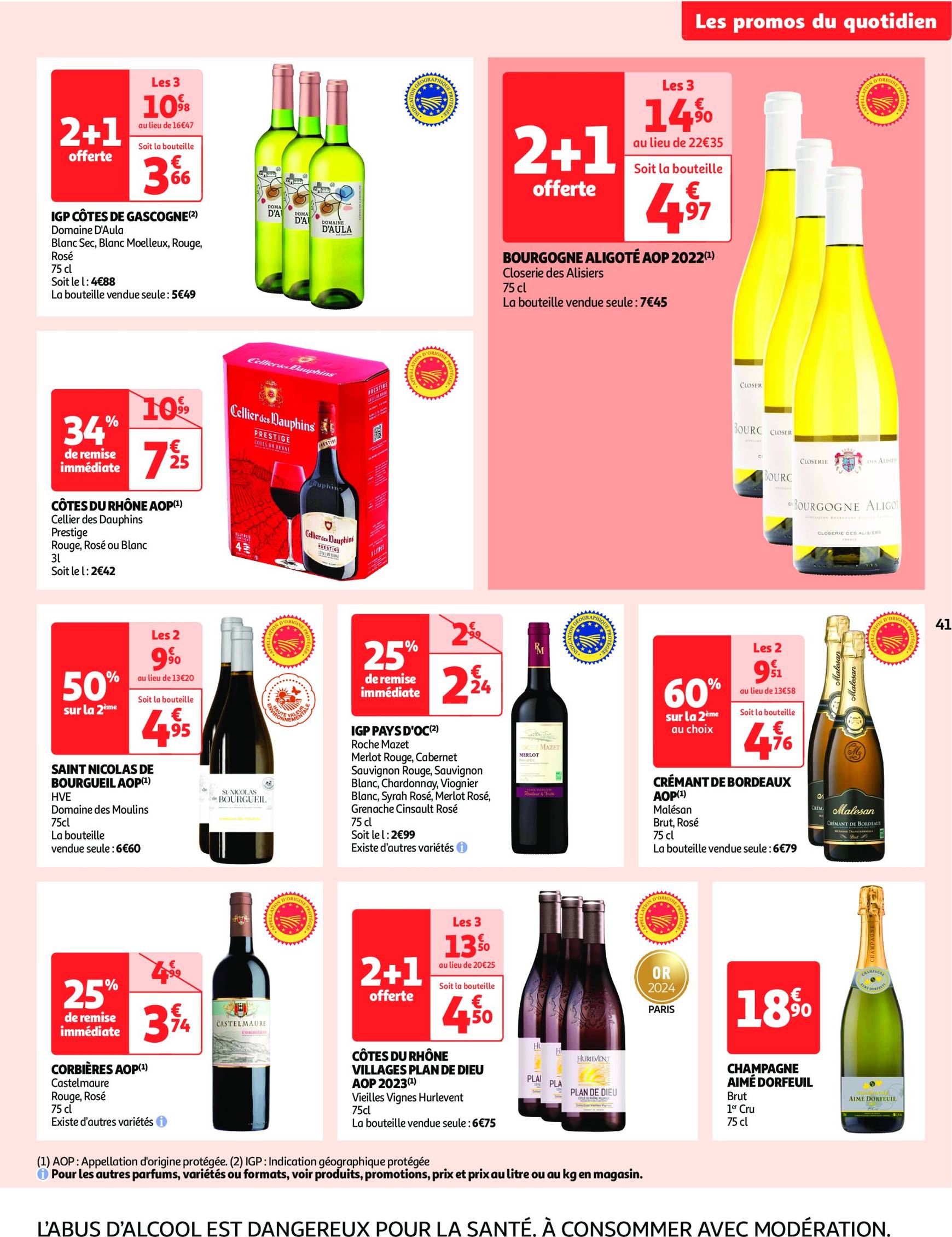 auchan - Auchan - Mes 25 jours Auchan, et encore plus de promos ! folder geldig vanaf 19.11. - 25.11. - page: 41