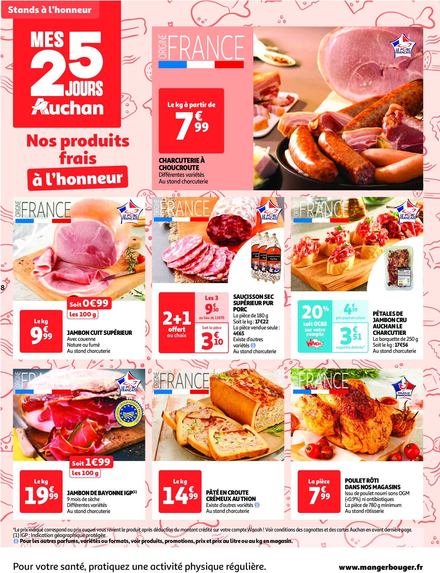 auchan - Auchan - Mes 25 jours Auchan, et encore plus de promos ! folder geldig vanaf 19.11. - 25.11. - page: 8