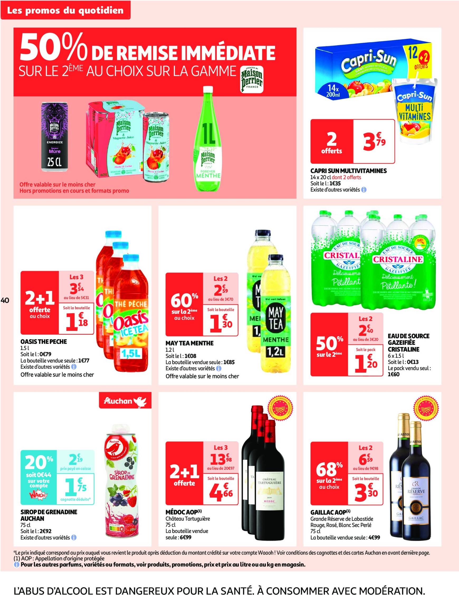 auchan - Auchan - Mes 25 jours Auchan, et encore plus de promos ! folder geldig vanaf 19.11. - 25.11. - page: 40