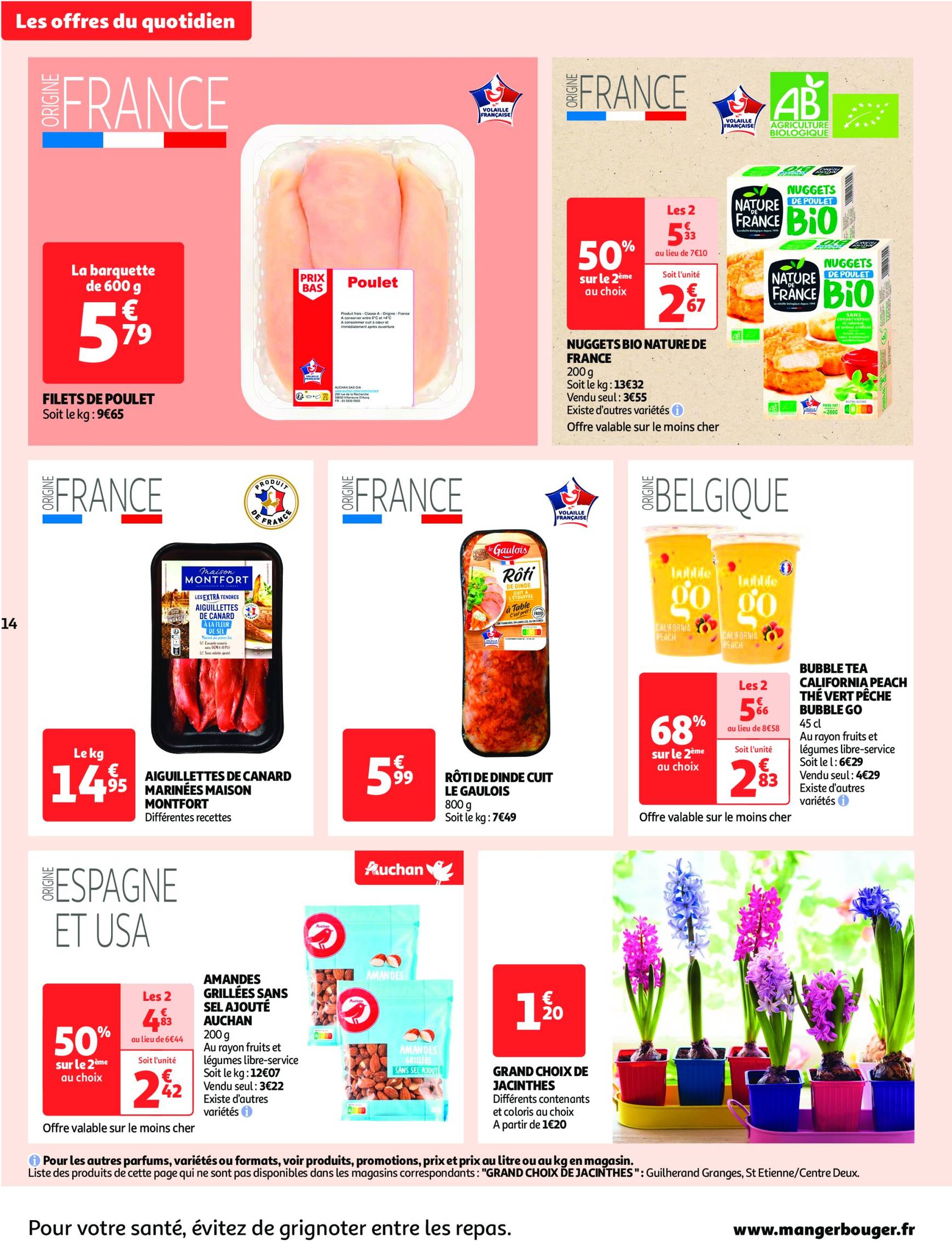 auchan - Auchan - Mes 25 jours Auchan, et encore plus de promos ! folder geldig vanaf 19.11. - 25.11. - page: 14