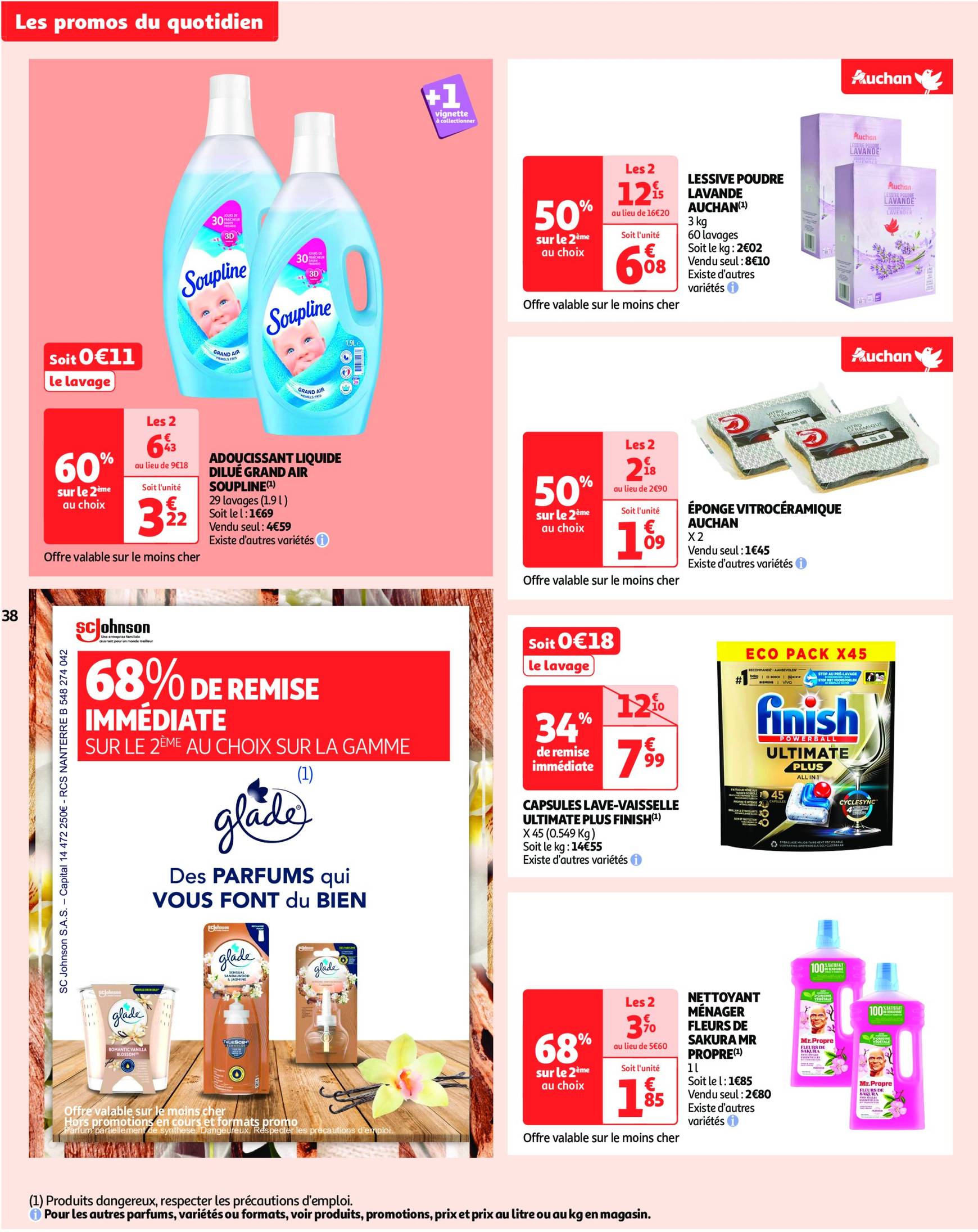 auchan - Auchan - 25 offres à prix essentiels folder geldig vanaf 10/12 - 16/12 - page: 38