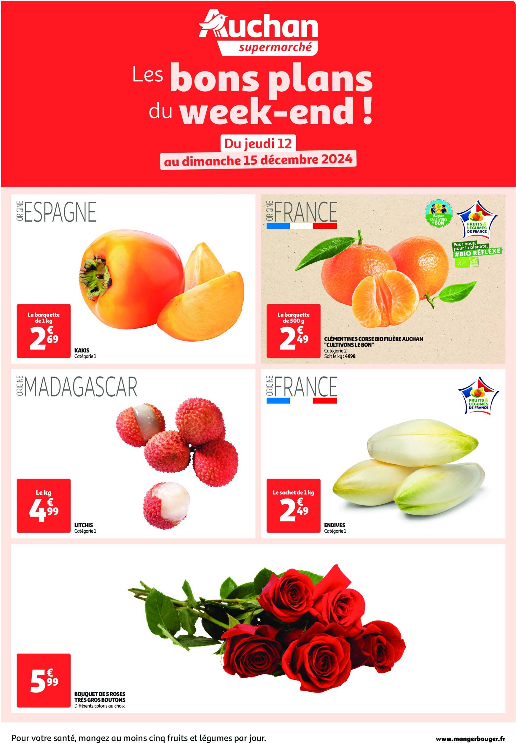 auchan - Auchan supermarché - Les bons plans du week-end dans votre super ! folder geldig vanaf 12/12 - 15/12