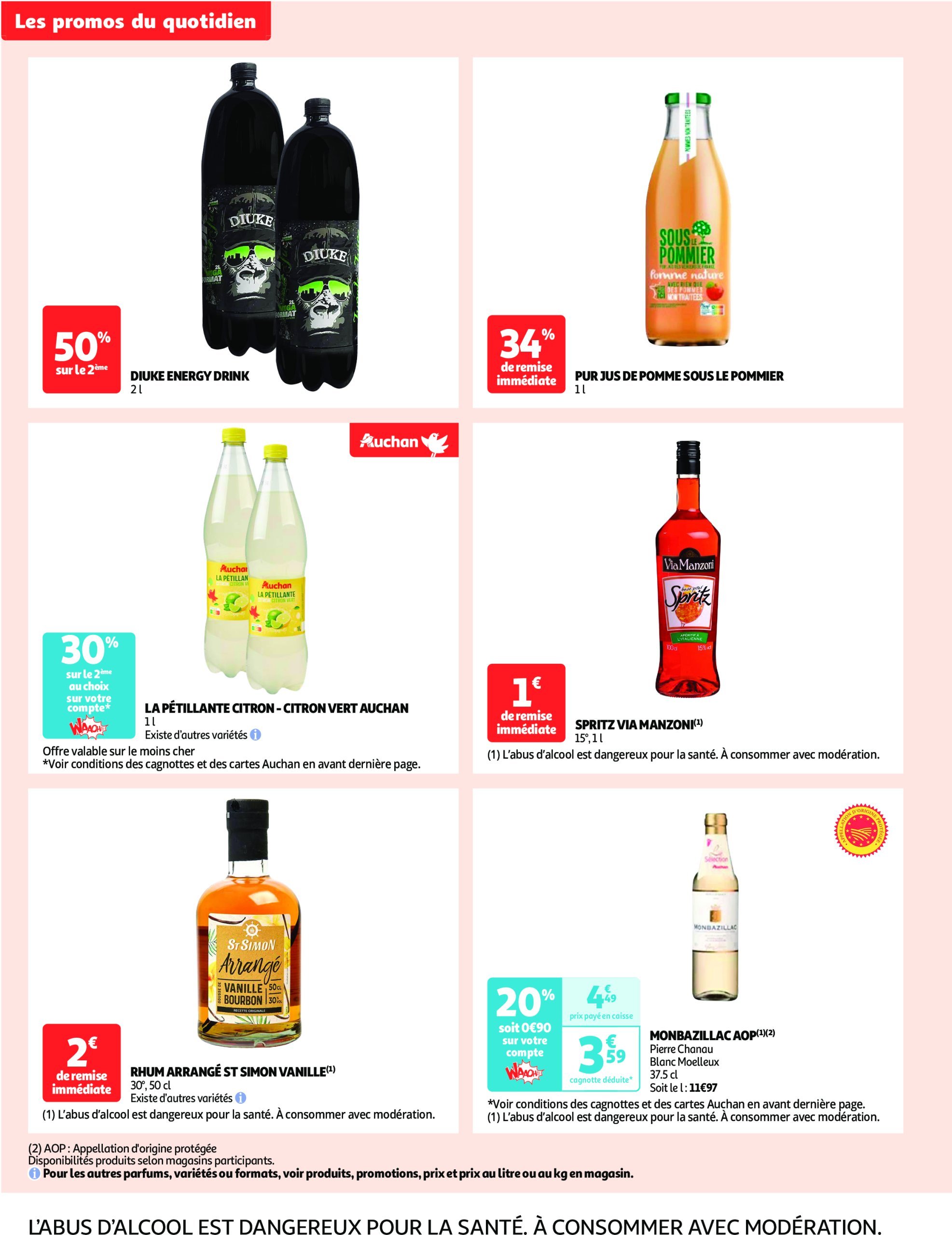 auchan - Auchan Supermarché - Des économies au quotidien dans votre super folder geldig vanaf 17/12 - 31/12 - page: 10