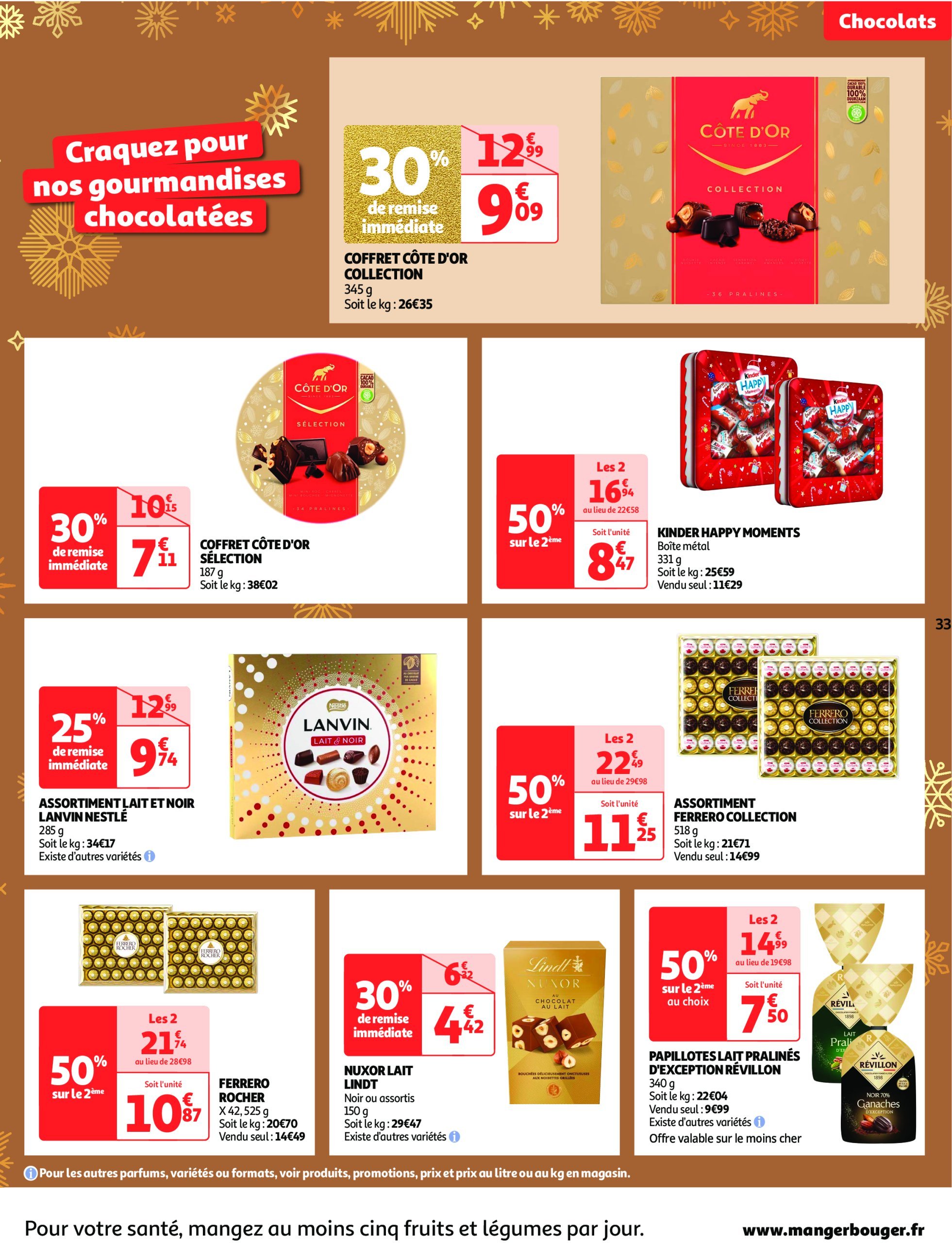 auchan - Auchan - Fêtons Noël folder geldig vanaf 17/12 - 24/12 - page: 33