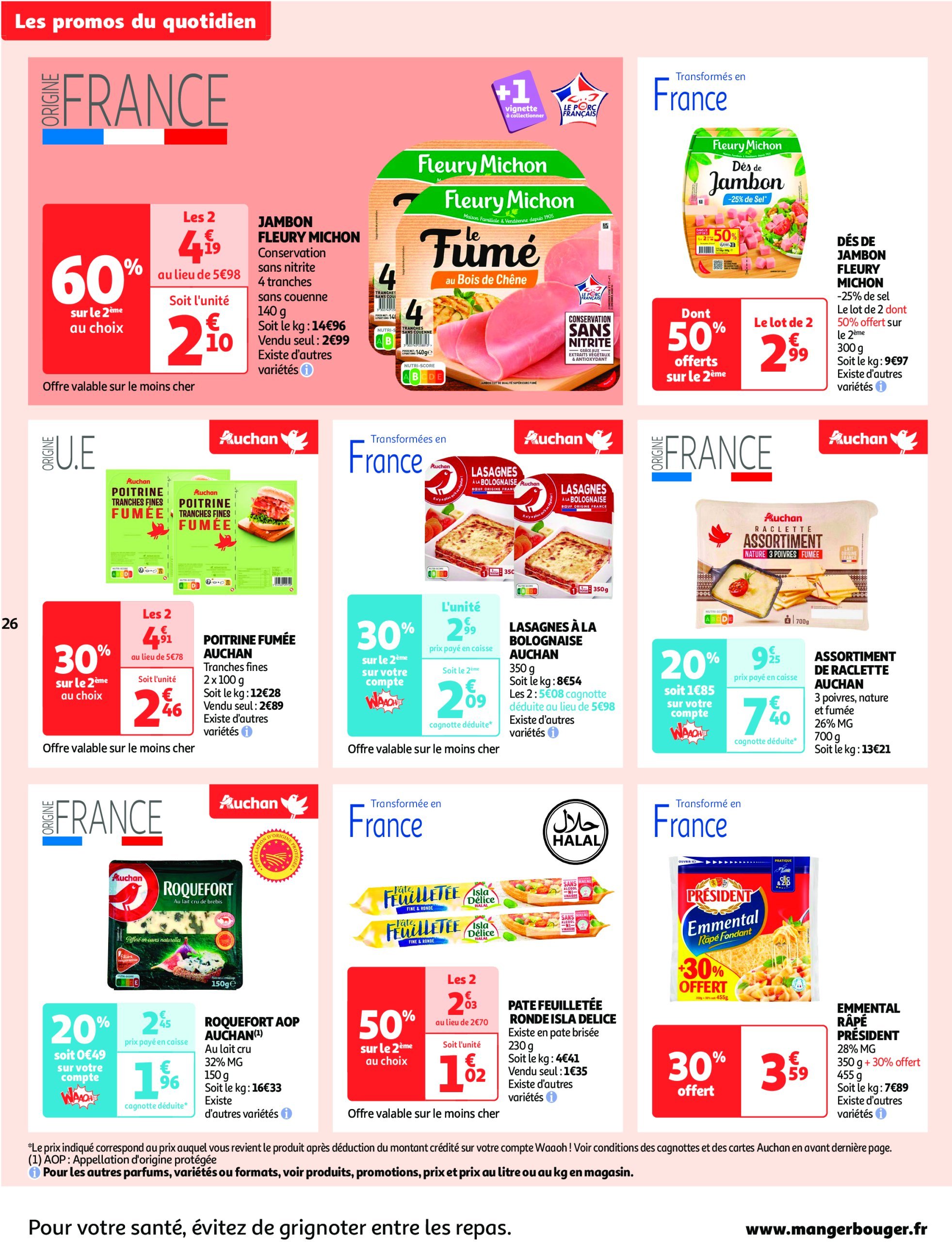 auchan - Auchan - Fêtons Noël folder geldig vanaf 17/12 - 24/12 - page: 26