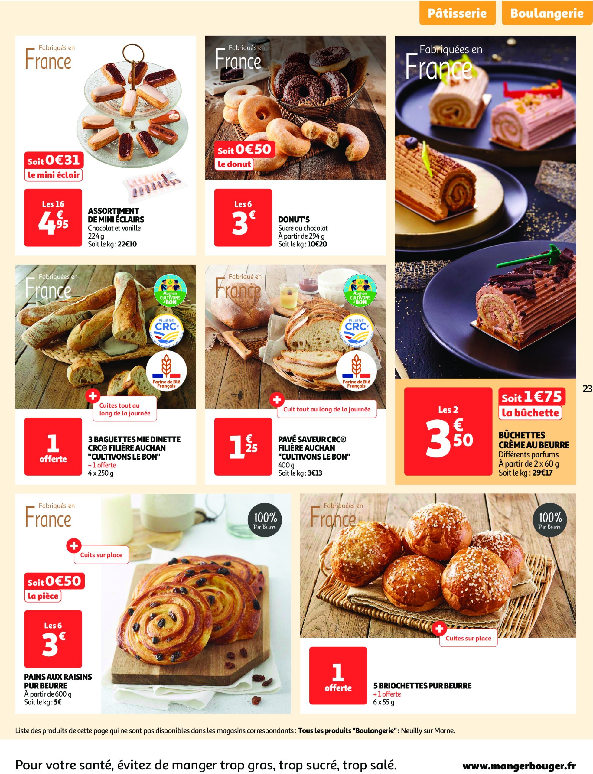 auchan - Auchan - Fêtons Noël folder geldig vanaf 17/12 - 24/12 - page: 23