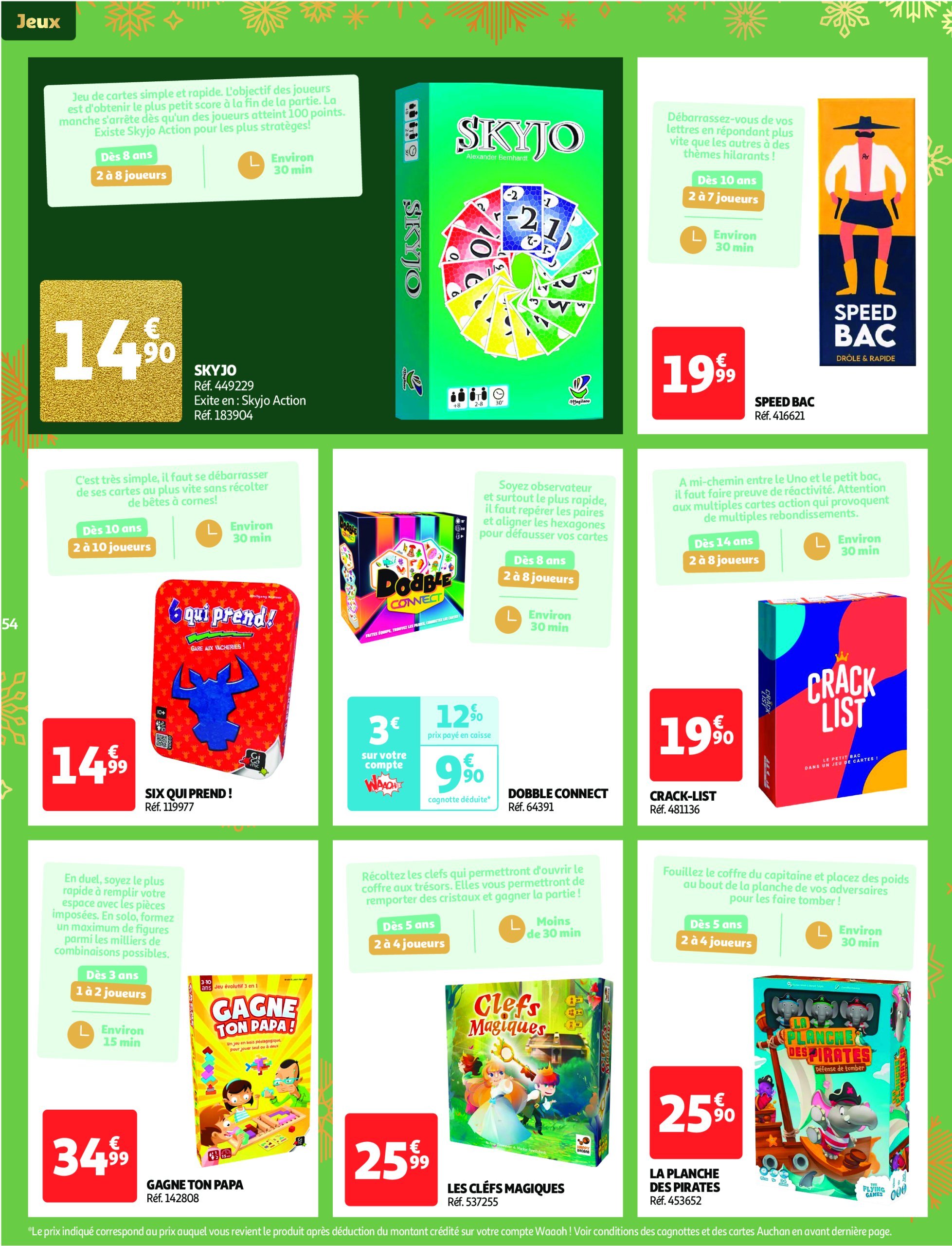 auchan - Auchan - Fêtons Noël folder geldig vanaf 17/12 - 24/12 - page: 54