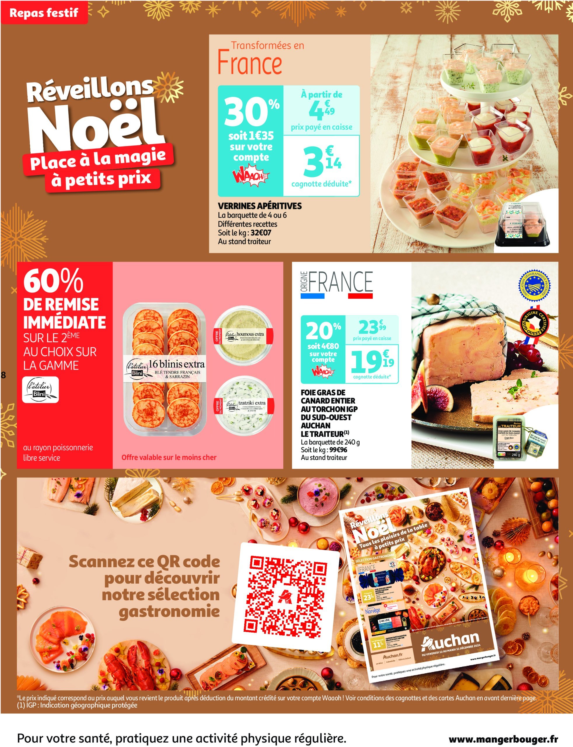 auchan - Auchan - Fêtons Noël folder geldig vanaf 17/12 - 24/12 - page: 8