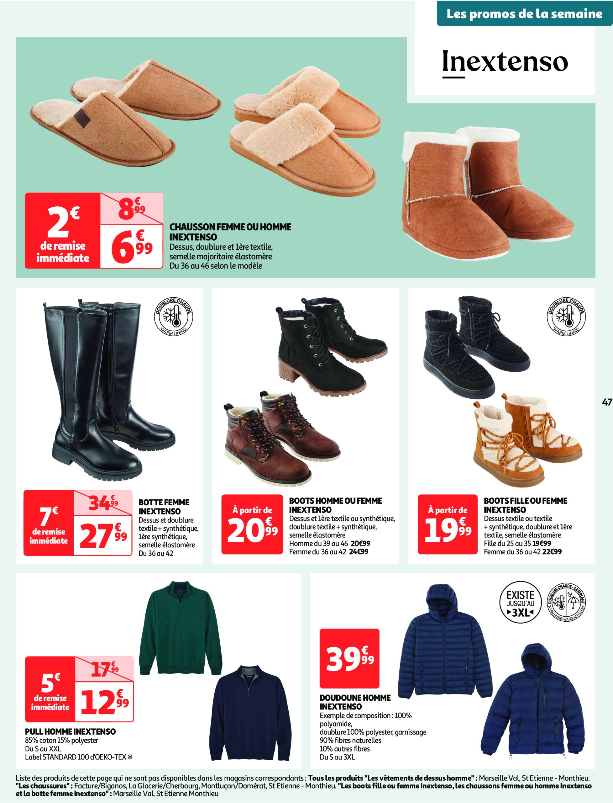 auchan - Auchan - Fêtons Noël folder geldig vanaf 17/12 - 24/12 - page: 47