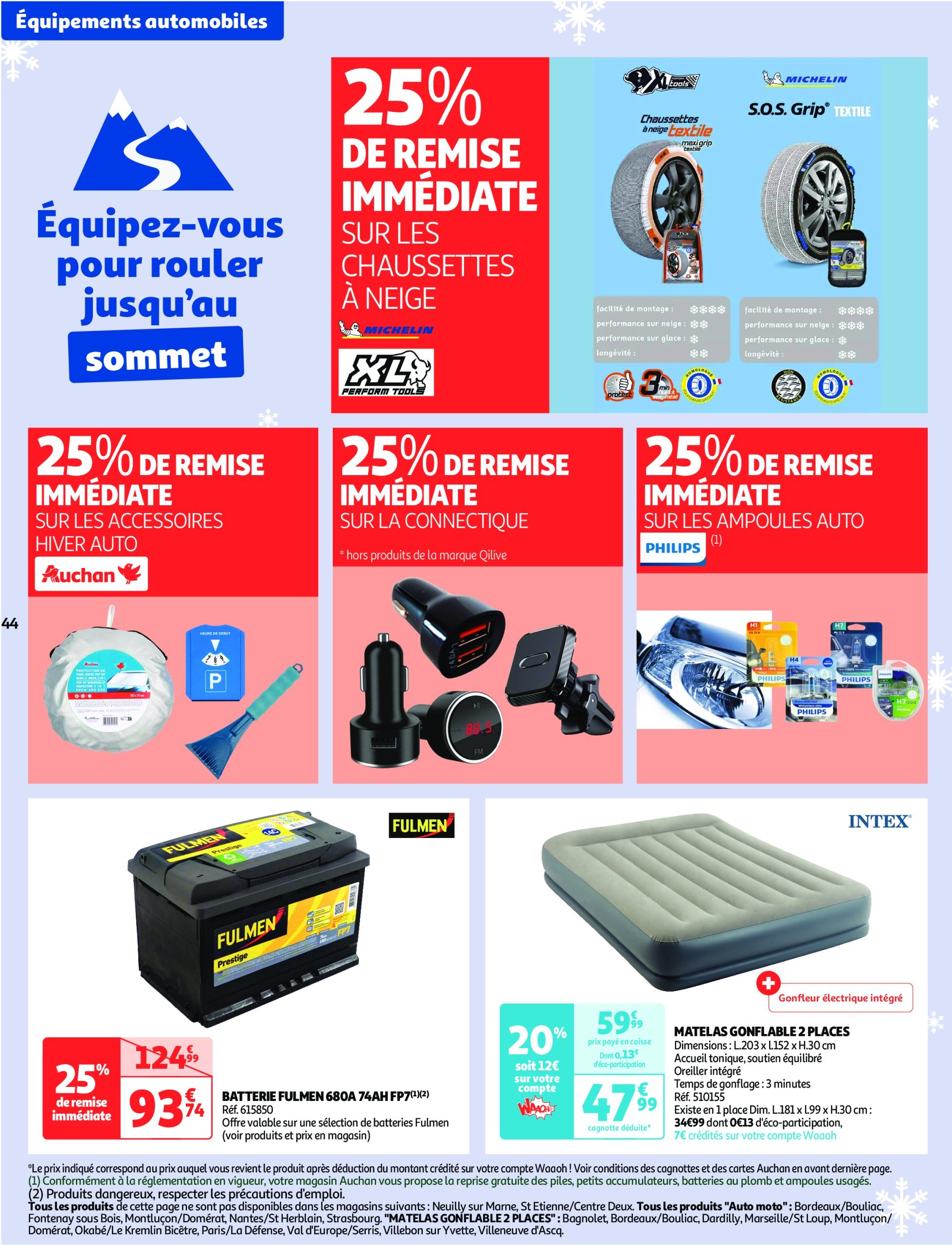 auchan - Auchan - Fêtons Noël folder geldig vanaf 17/12 - 24/12 - page: 44