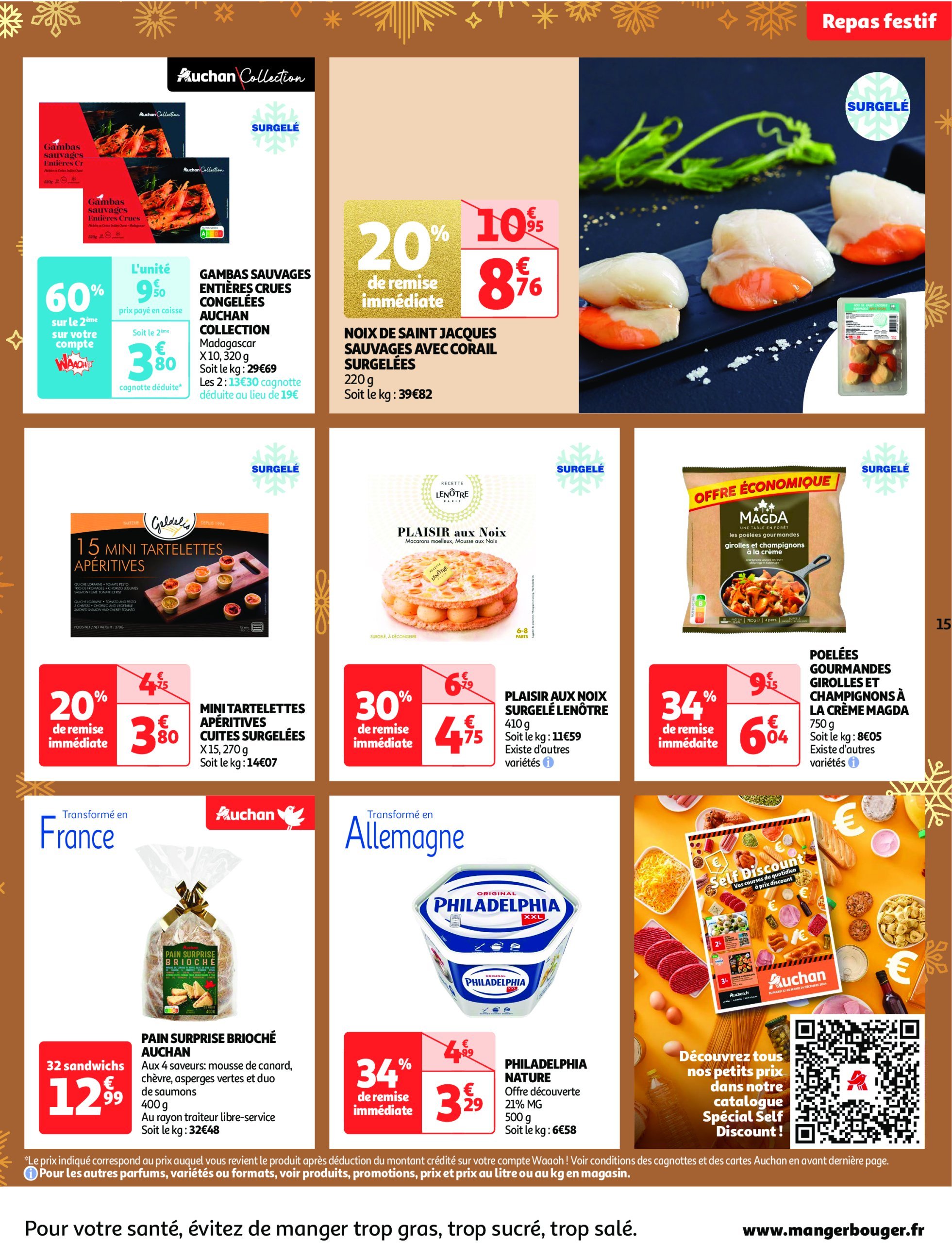 auchan - Auchan - Fêtons Noël folder geldig vanaf 17/12 - 24/12 - page: 15