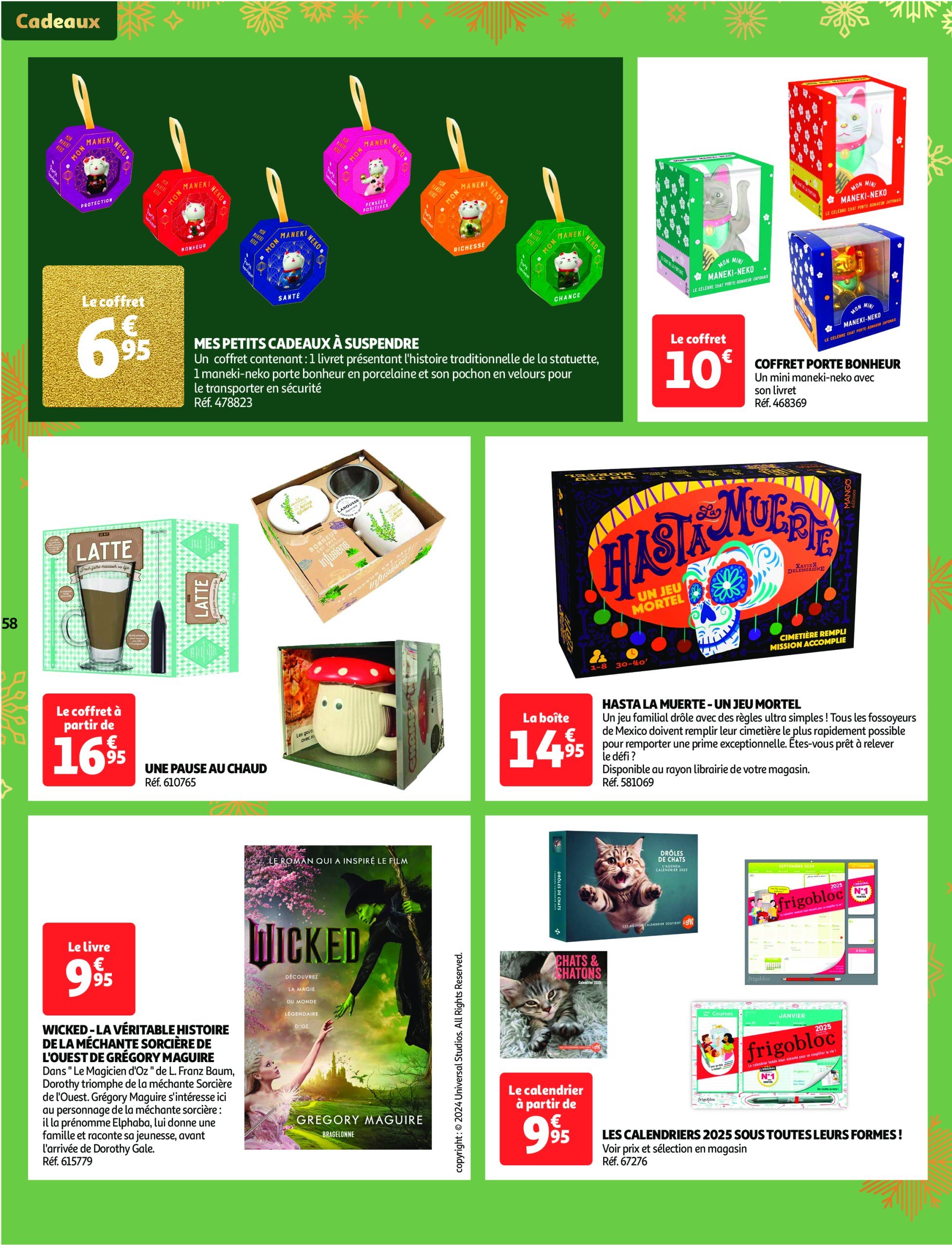 auchan - Auchan - Fêtons Noël folder geldig vanaf 17/12 - 24/12 - page: 58