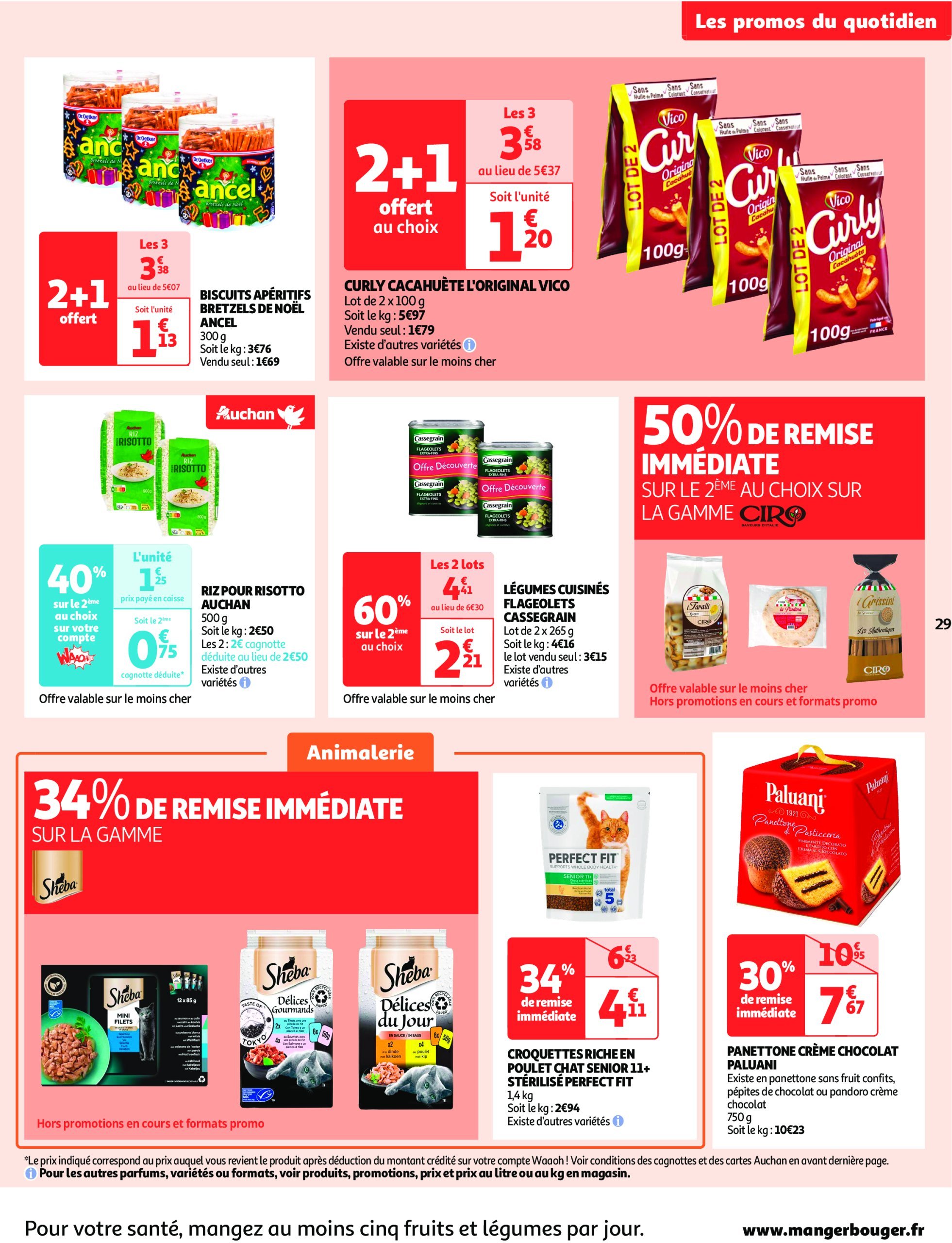 auchan - Auchan - Fêtons Noël folder geldig vanaf 17/12 - 24/12 - page: 29