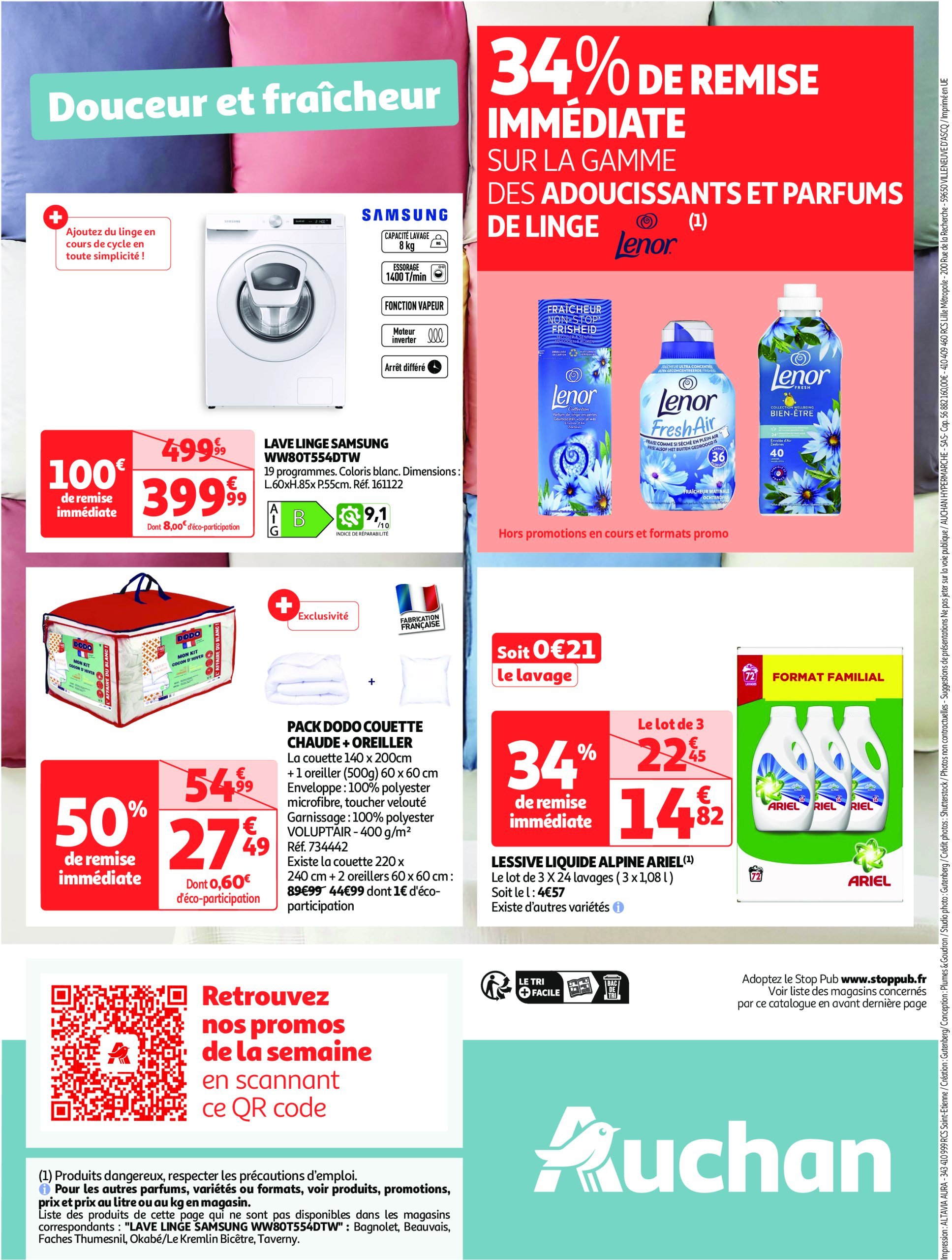 auchan - Auchan - Cap sur le blanc, changez de décor à prix mini folder geldig vanaf 26/12 - 07/01 - page: 44