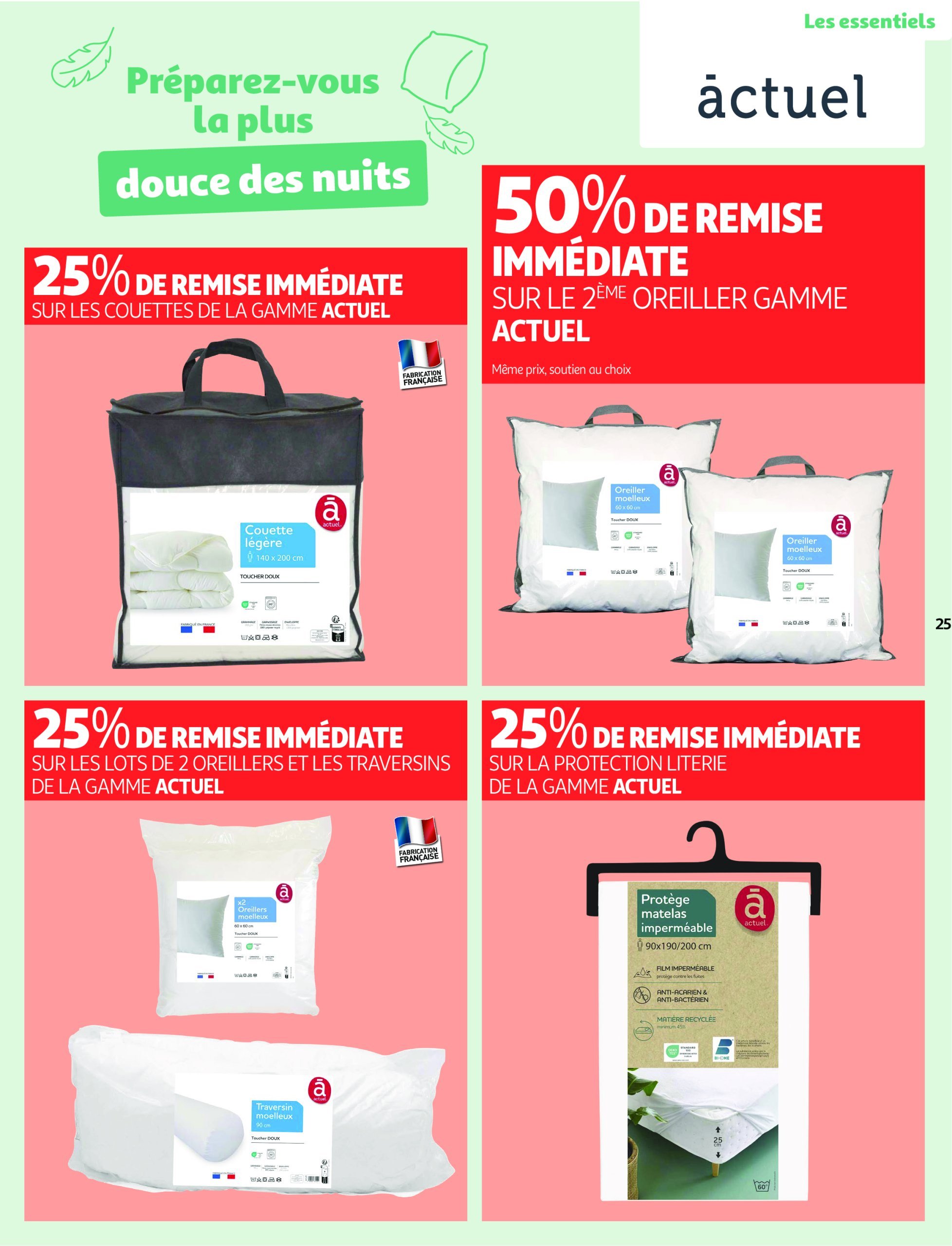 auchan - Auchan - Cap sur le blanc, changez de décor à prix mini folder geldig vanaf 26/12 - 07/01 - page: 25