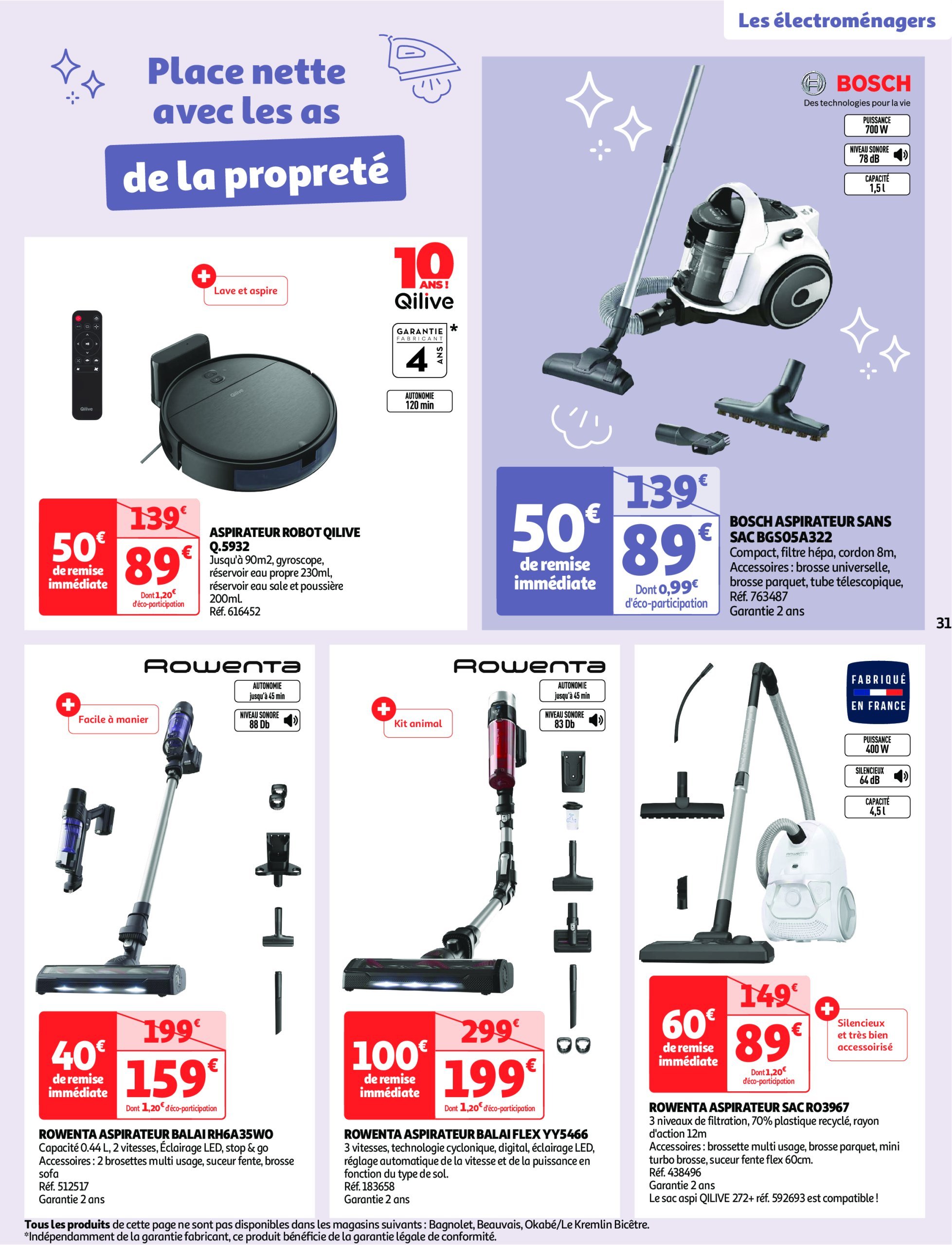 auchan - Auchan - Cap sur le blanc, changez de décor à prix mini folder geldig vanaf 26/12 - 07/01 - page: 31