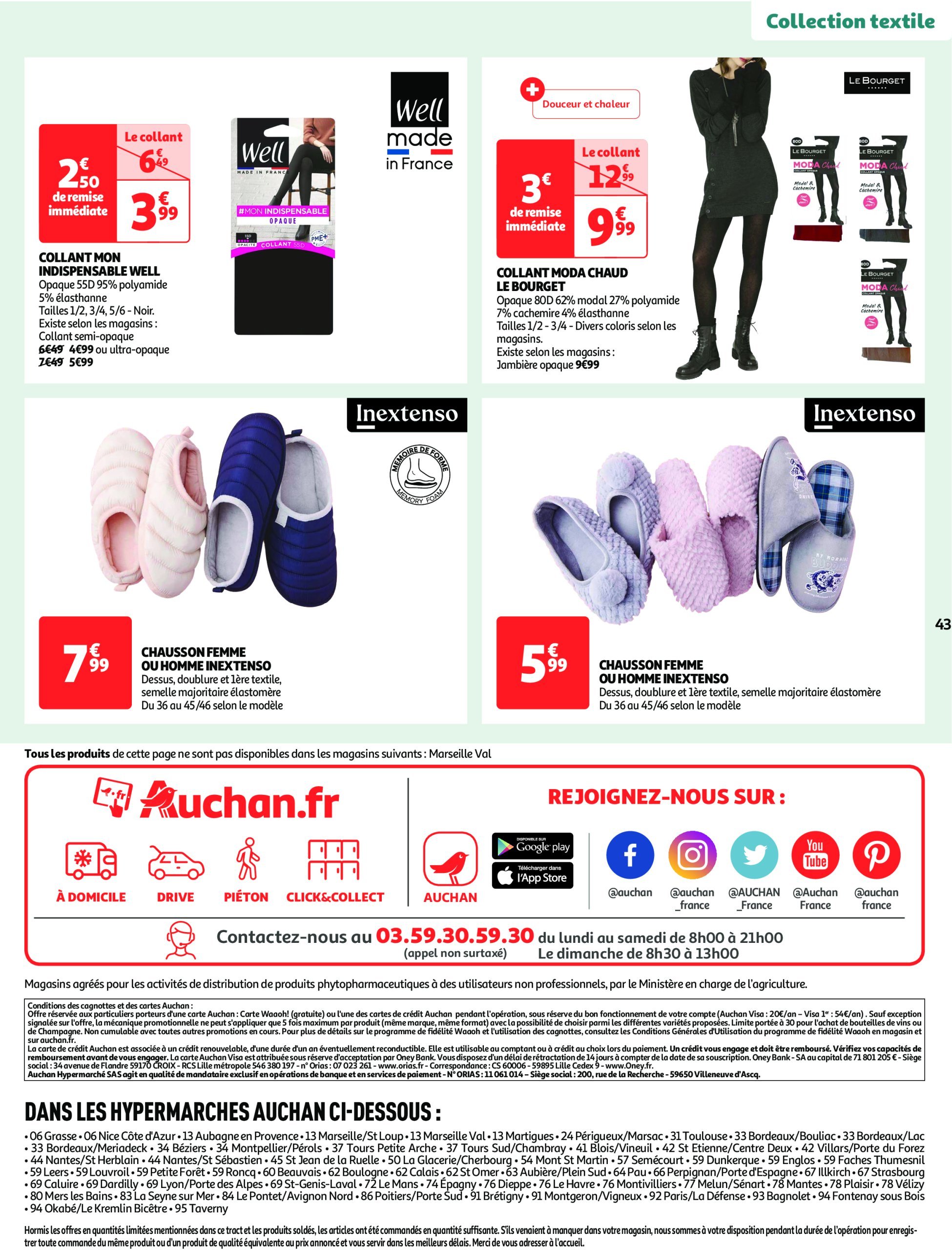 auchan - Auchan - Cap sur le blanc, changez de décor à prix mini folder geldig vanaf 26/12 - 07/01 - page: 43