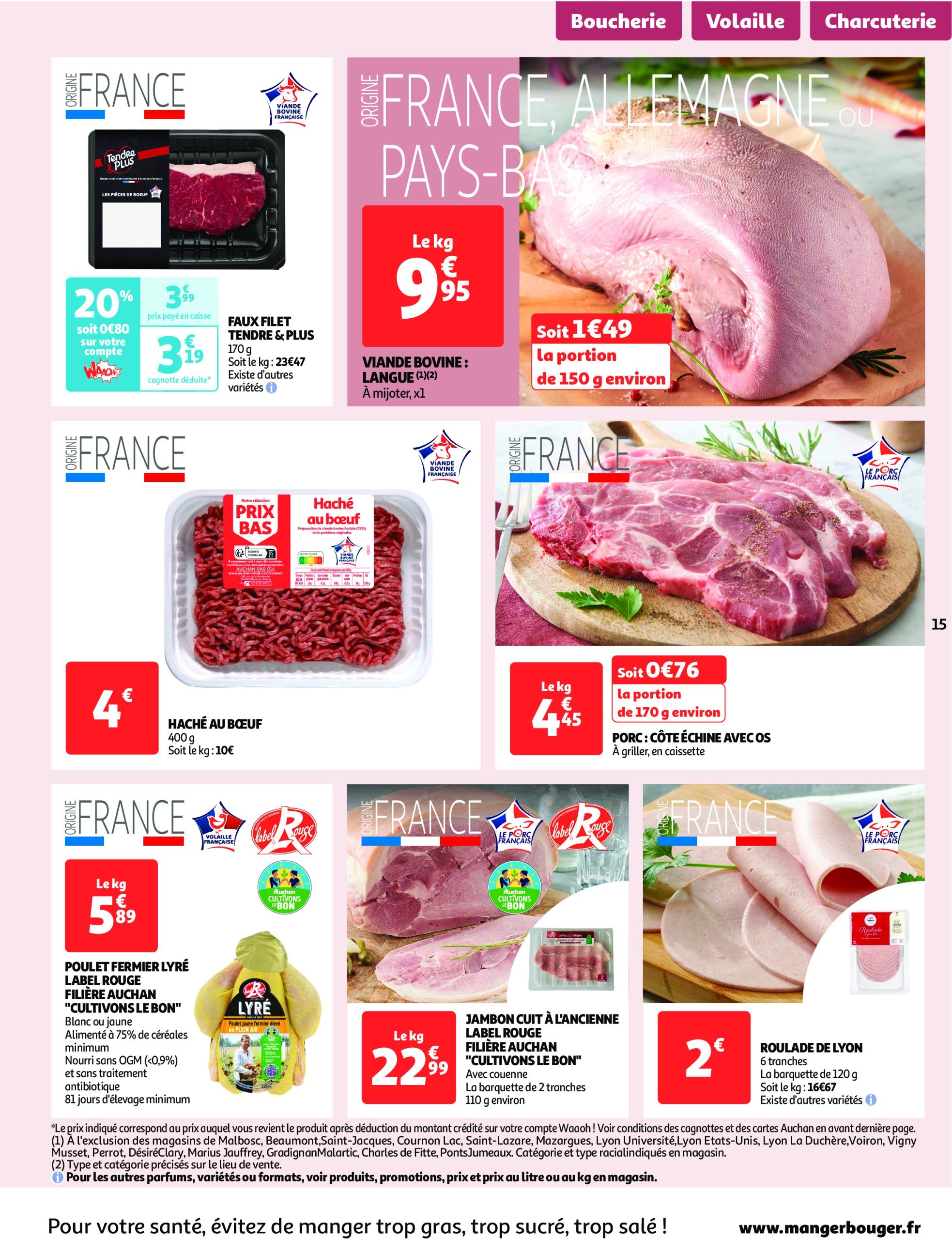 auchan - Auchan supermarché - Cette semaine plus de 1000 offres en magasin dans votre super folder geldig vanaf 26/12 - 31/12 - page: 15