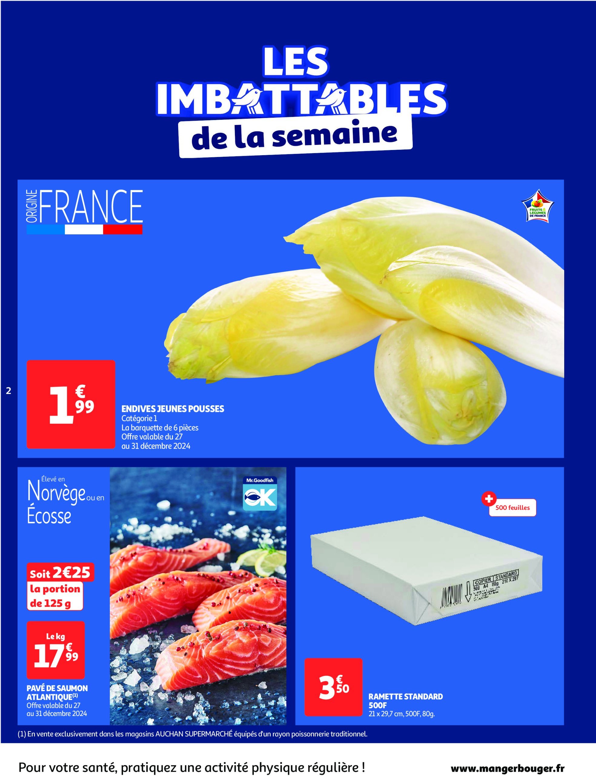 auchan - Auchan supermarché - Cette semaine plus de 1000 offres en magasin dans votre super folder geldig vanaf 26/12 - 31/12 - page: 2