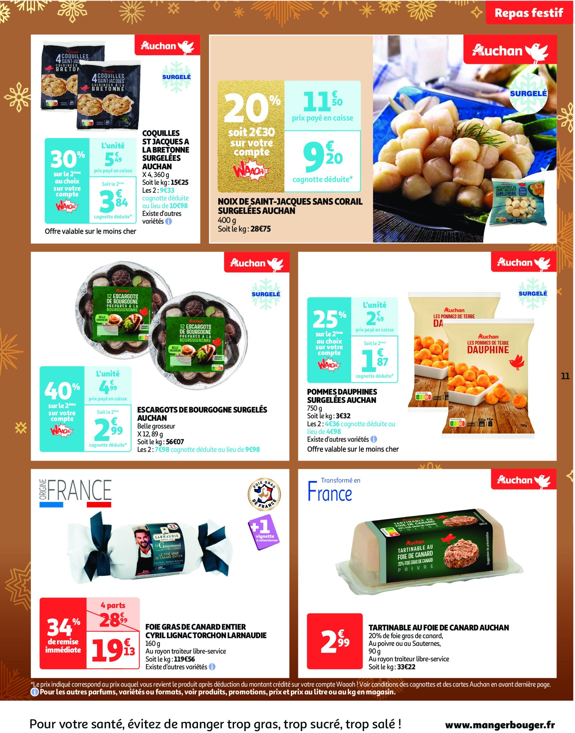 auchan - Auchan supermarché - Cette semaine plus de 1000 offres en magasin dans votre super folder geldig vanaf 26/12 - 31/12 - page: 11