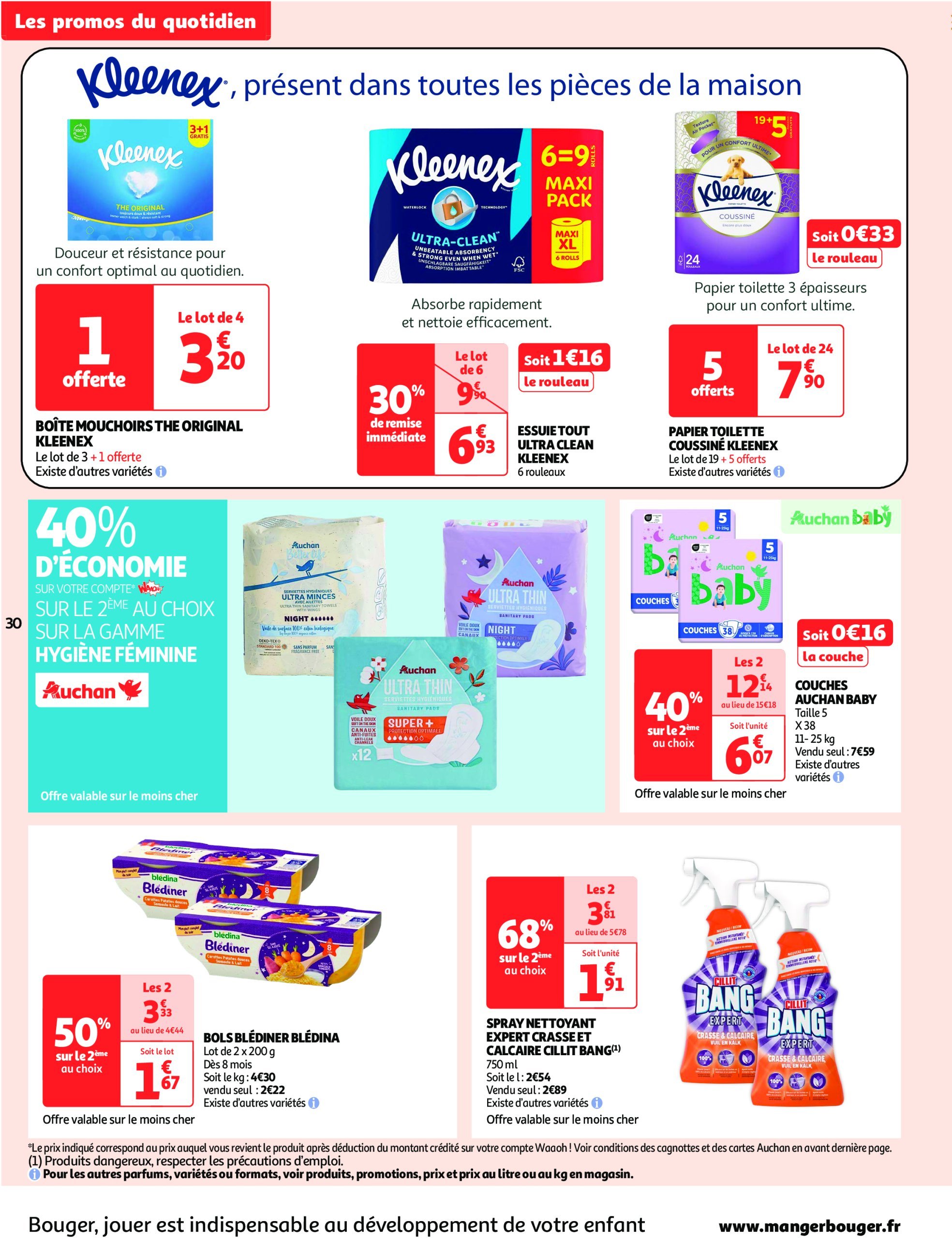 auchan - Auchan supermarché - Cette semaine plus de 1000 offres en magasin dans votre super folder geldig vanaf 26/12 - 31/12 - page: 30