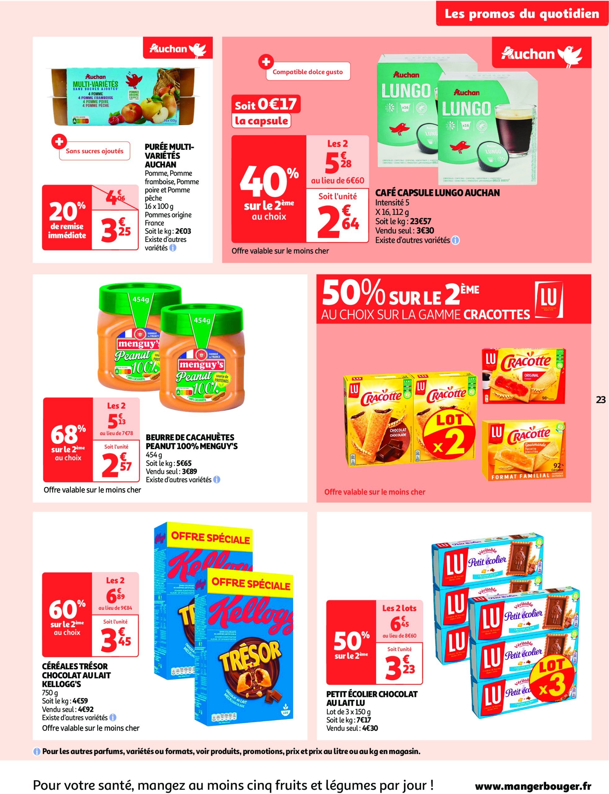 auchan - Auchan supermarché - Cette semaine plus de 1000 offres en magasin dans votre super folder geldig vanaf 26/12 - 31/12 - page: 23