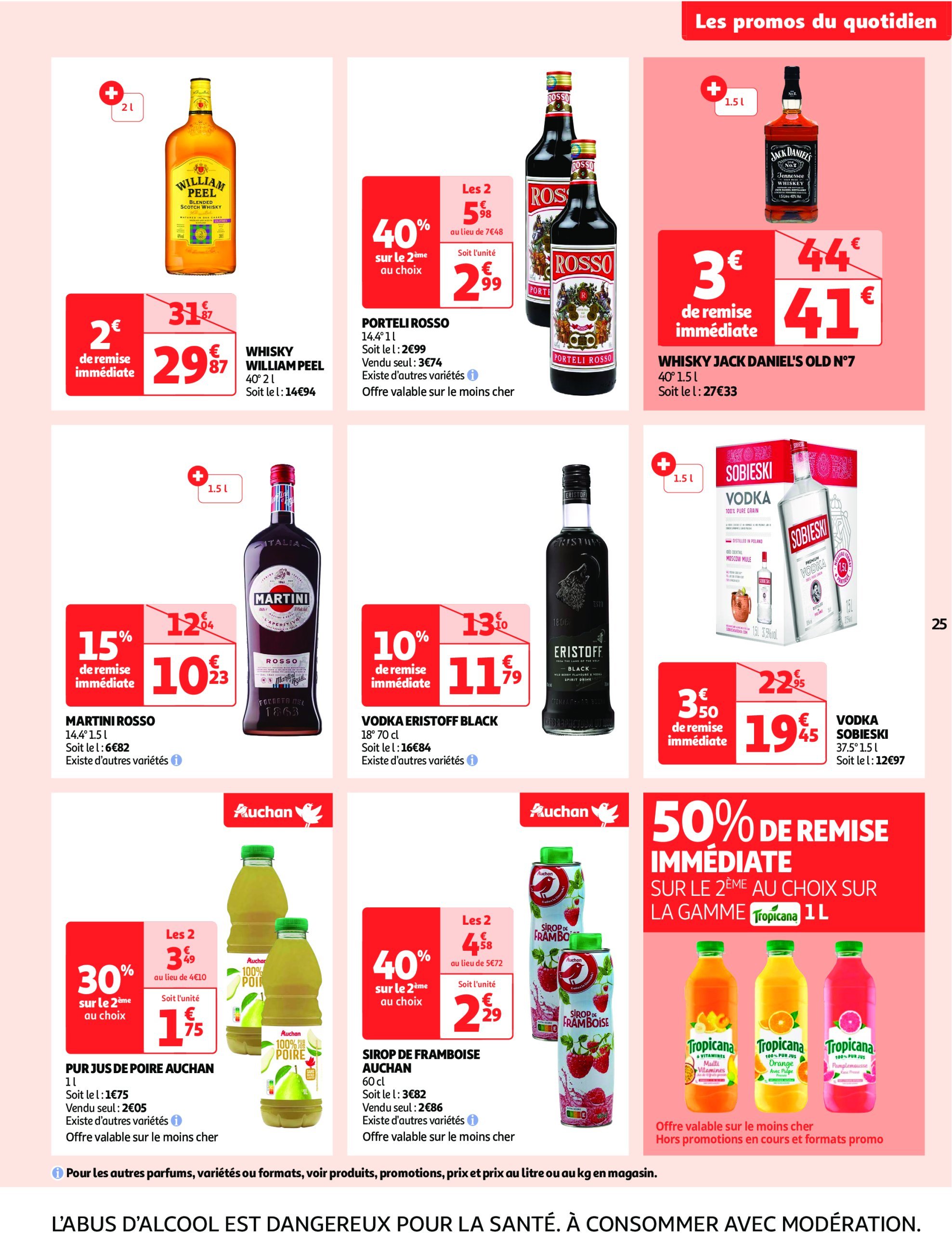 auchan - Auchan supermarché - Cette semaine plus de 1000 offres en magasin dans votre super folder geldig vanaf 26/12 - 31/12 - page: 25