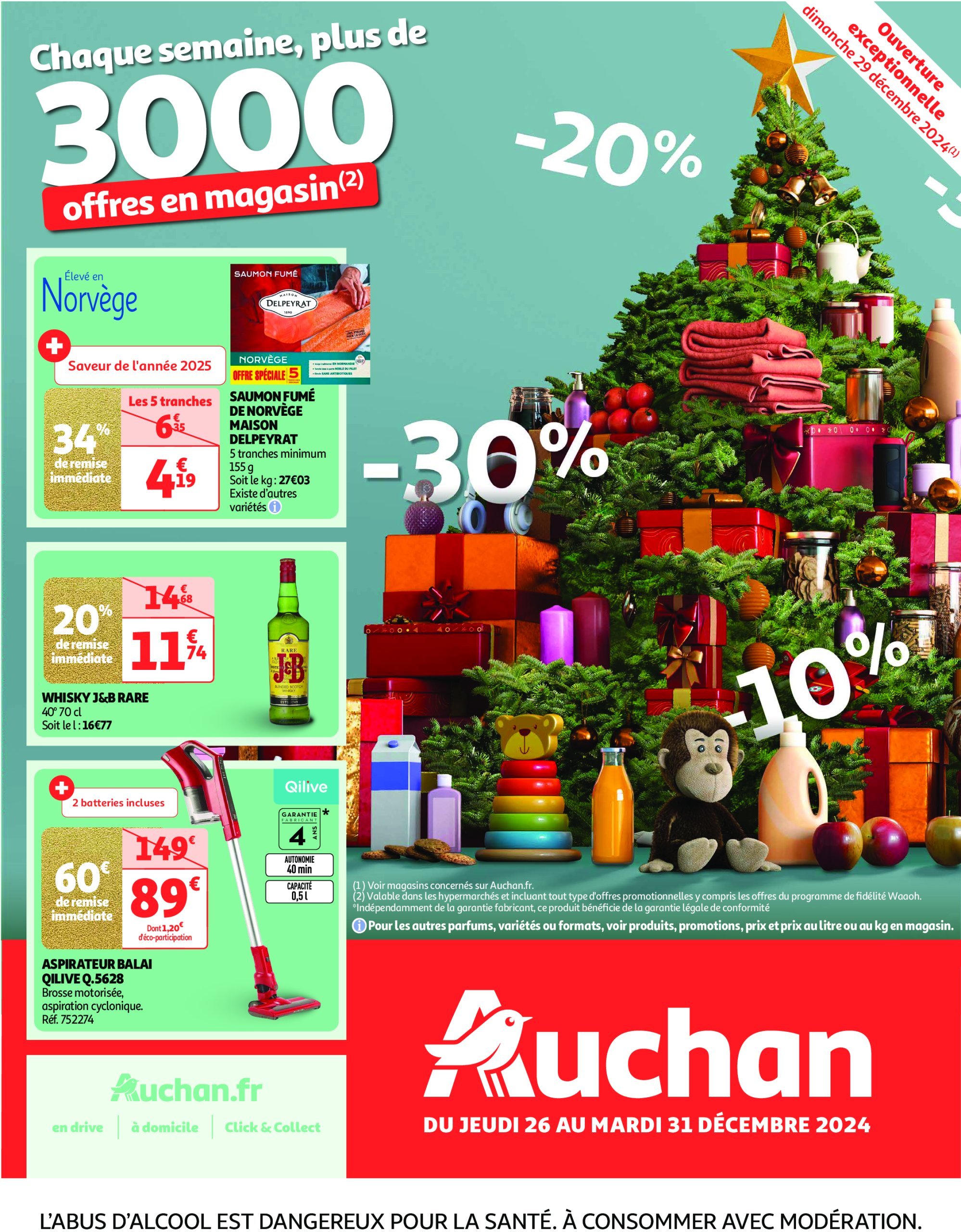 auchan - Auchan - Cette semaine plus de 3000 offres en magasin folder geldig vanaf 26/12 - 31/12