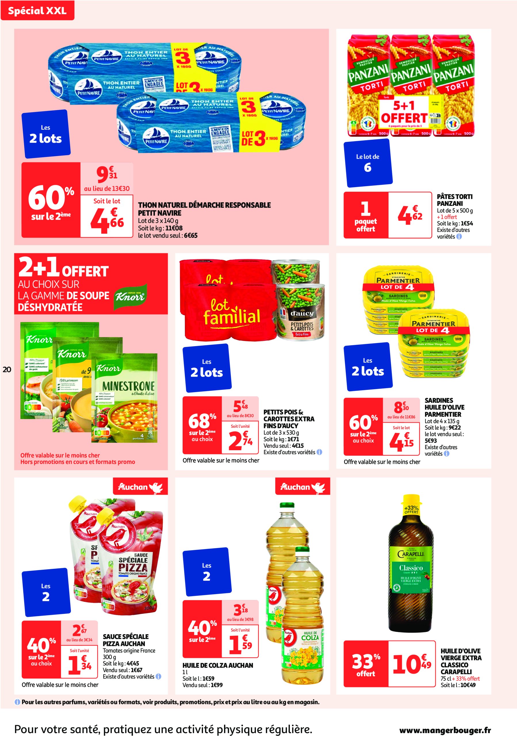 auchan - Auchan - Spécial XXL folder geldig vanaf 02/01 - 12/01 - page: 20