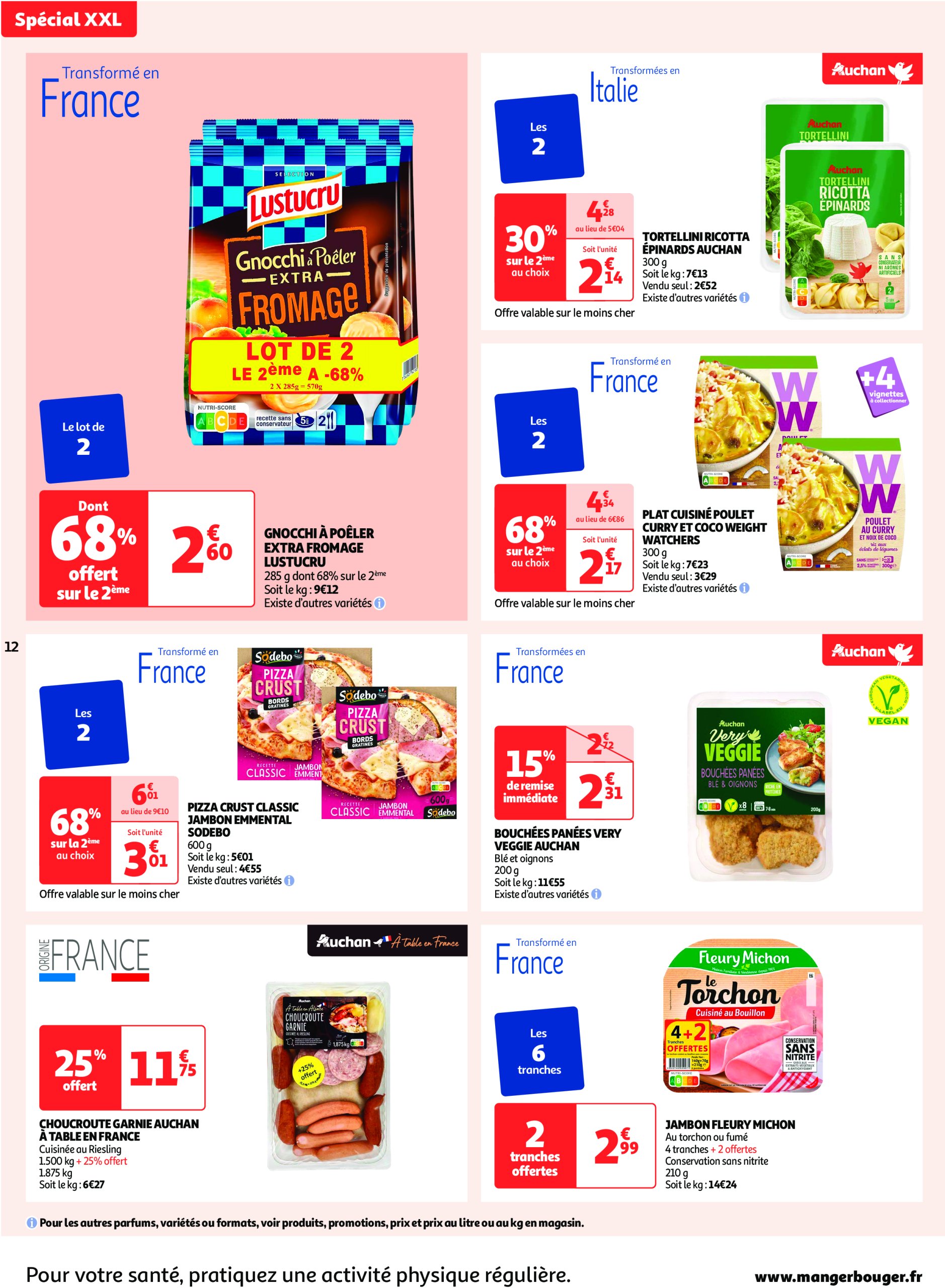 auchan - Auchan Supermarché - Spécial XXL folder geldig vanaf 02/01 - 11/01 - page: 12