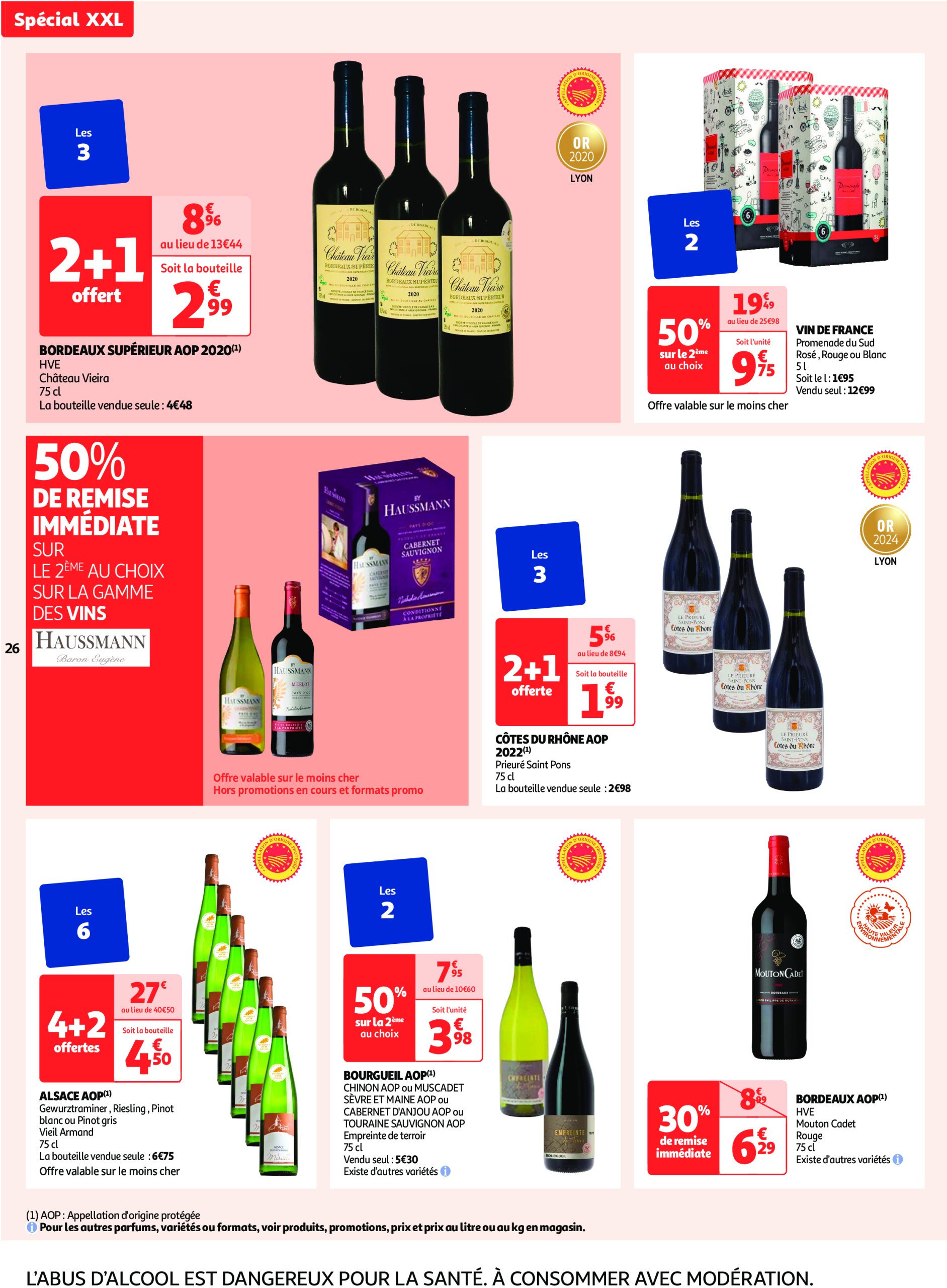 auchan - Auchan Supermarché - Spécial XXL folder geldig vanaf 02/01 - 11/01 - page: 26