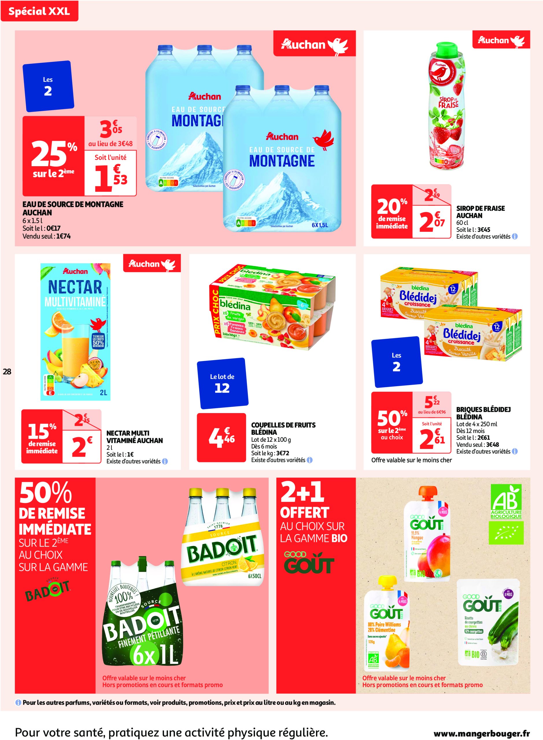 auchan - Auchan Supermarché - Spécial XXL folder geldig vanaf 02/01 - 11/01 - page: 28