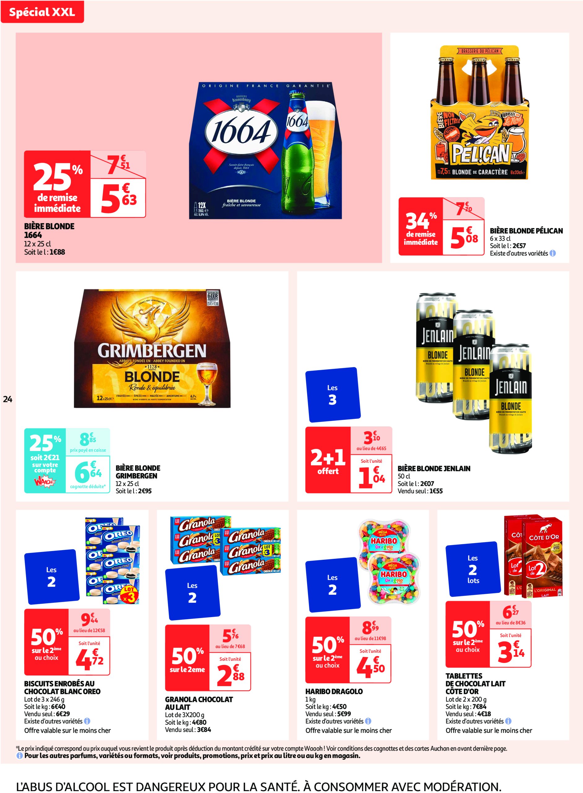 auchan - Auchan Supermarché - Spécial XXL folder geldig vanaf 02/01 - 11/01 - page: 24