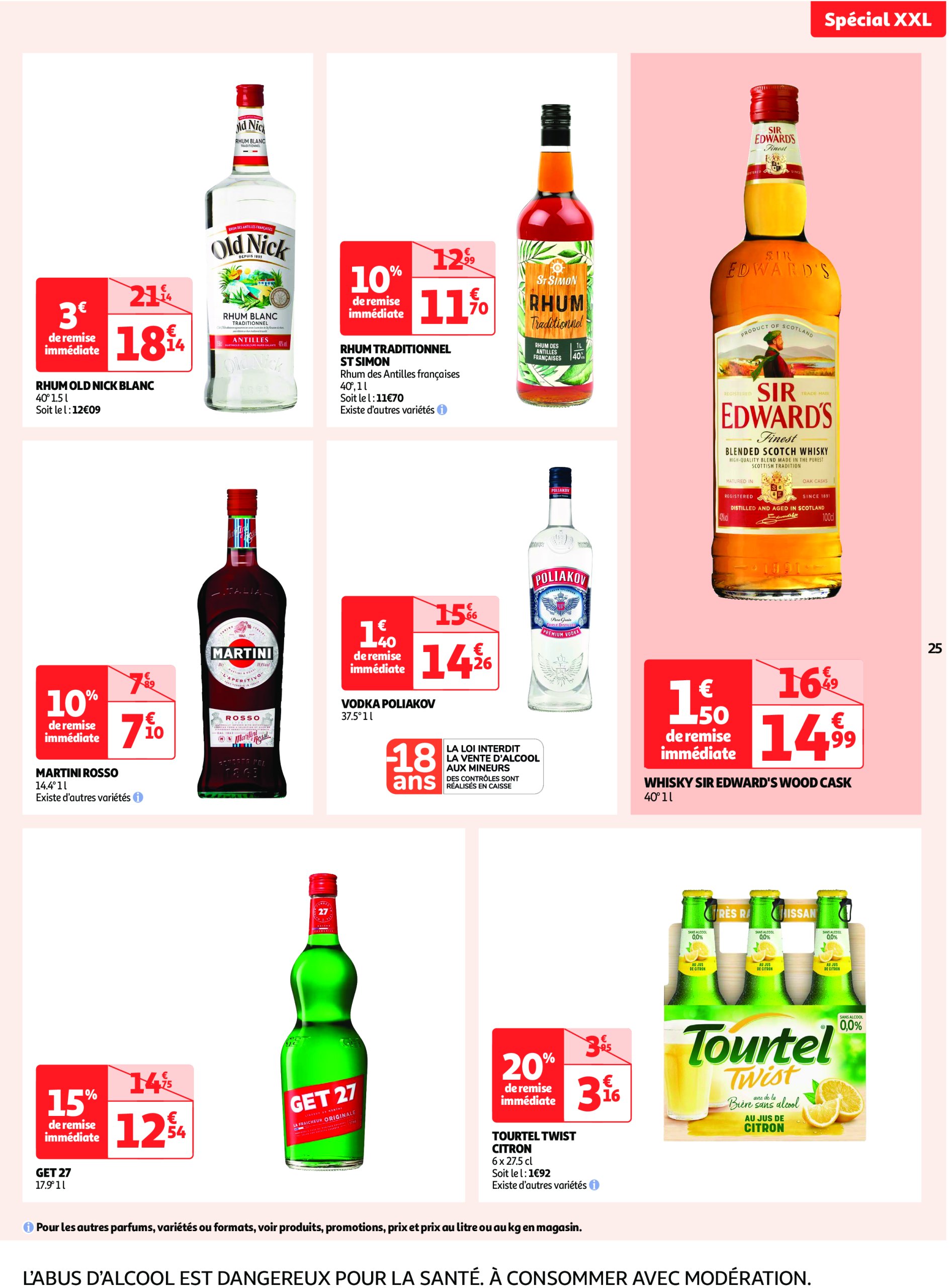 auchan - Auchan Supermarché - Spécial XXL folder geldig vanaf 02/01 - 11/01 - page: 25