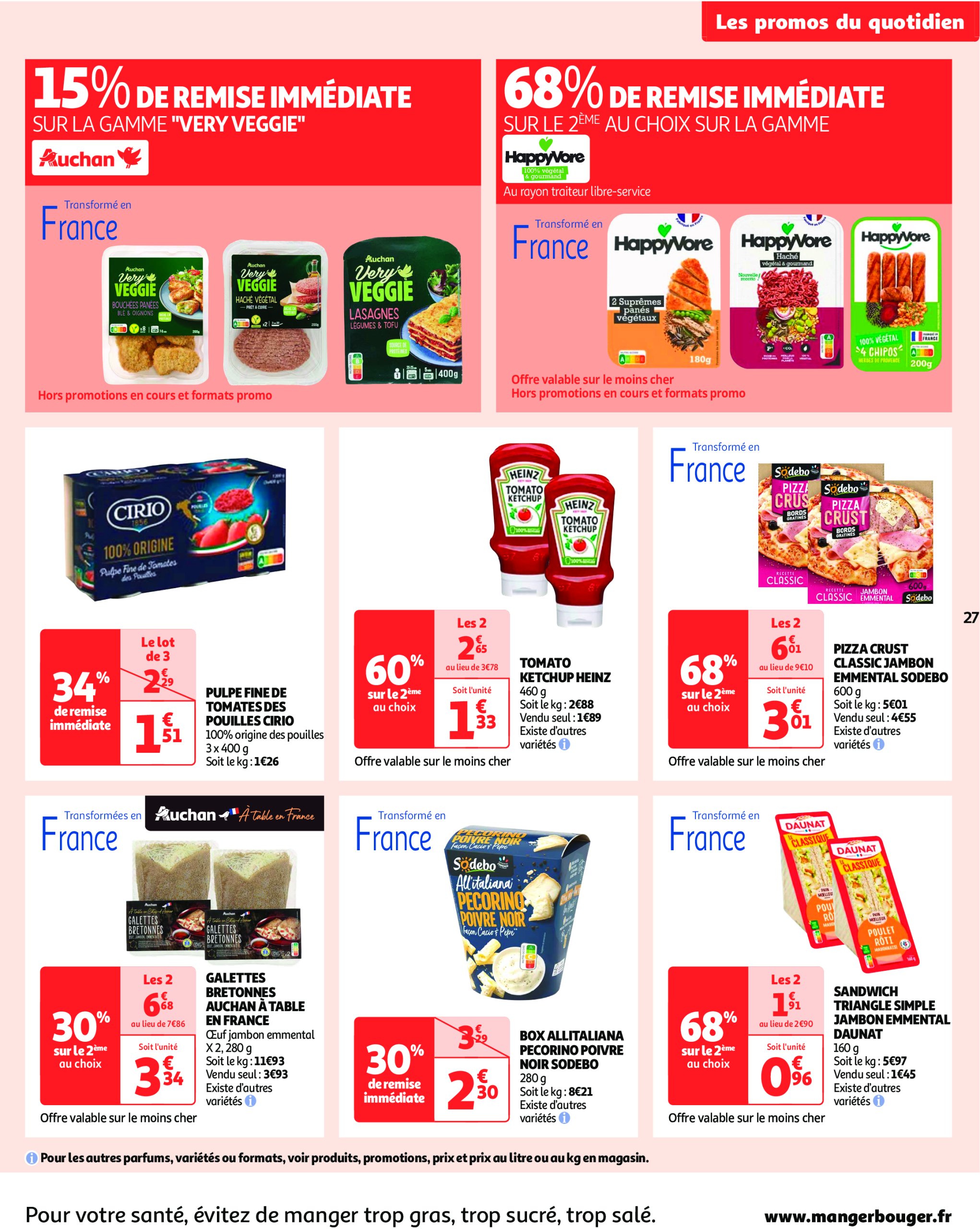 auchan - Auchan - Des prix bas dès les premiers pas folder geldig vanaf 07/01 - 19/01 - page: 27