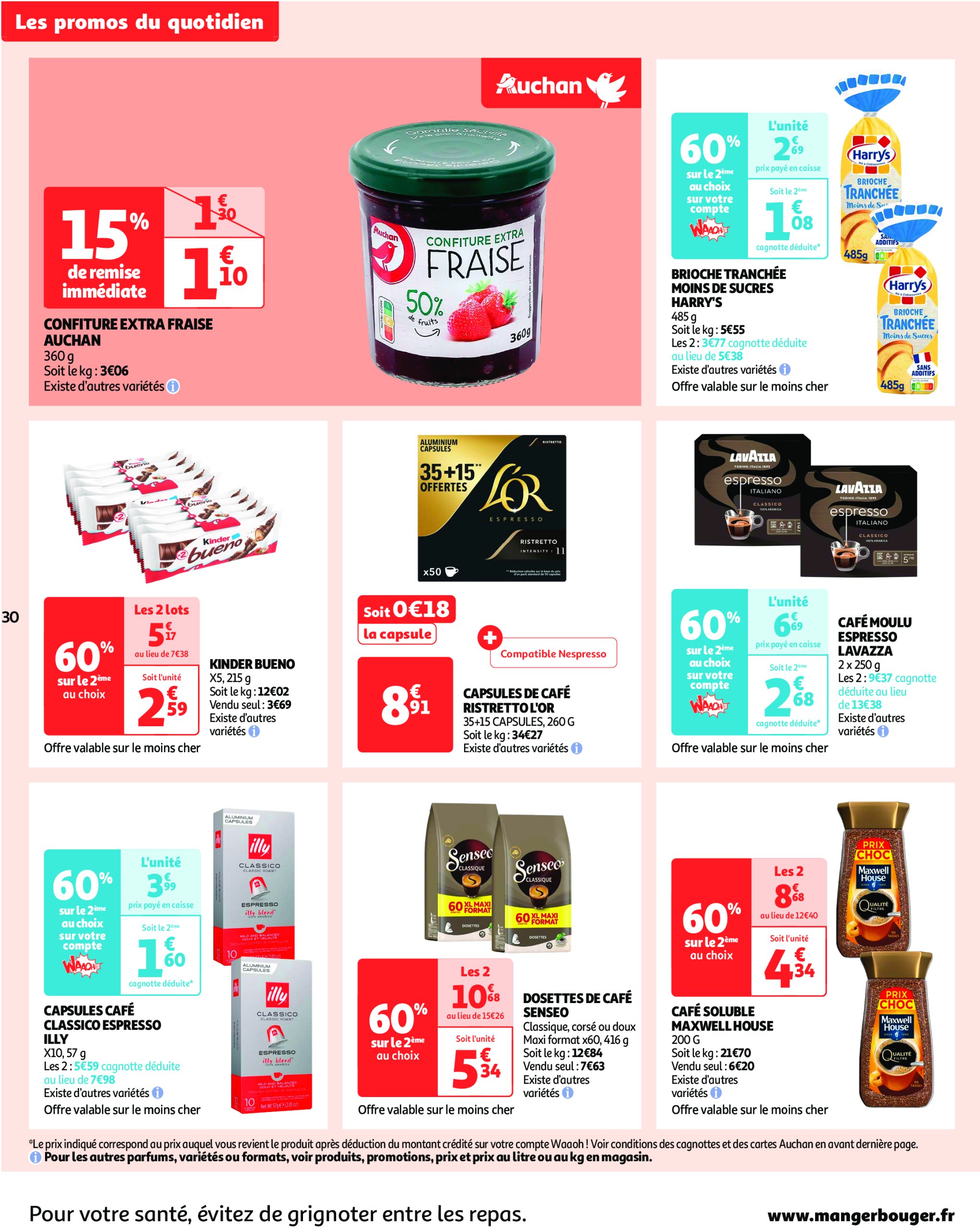 auchan - Auchan - Des prix bas dès les premiers pas folder geldig vanaf 07/01 - 19/01 - page: 30