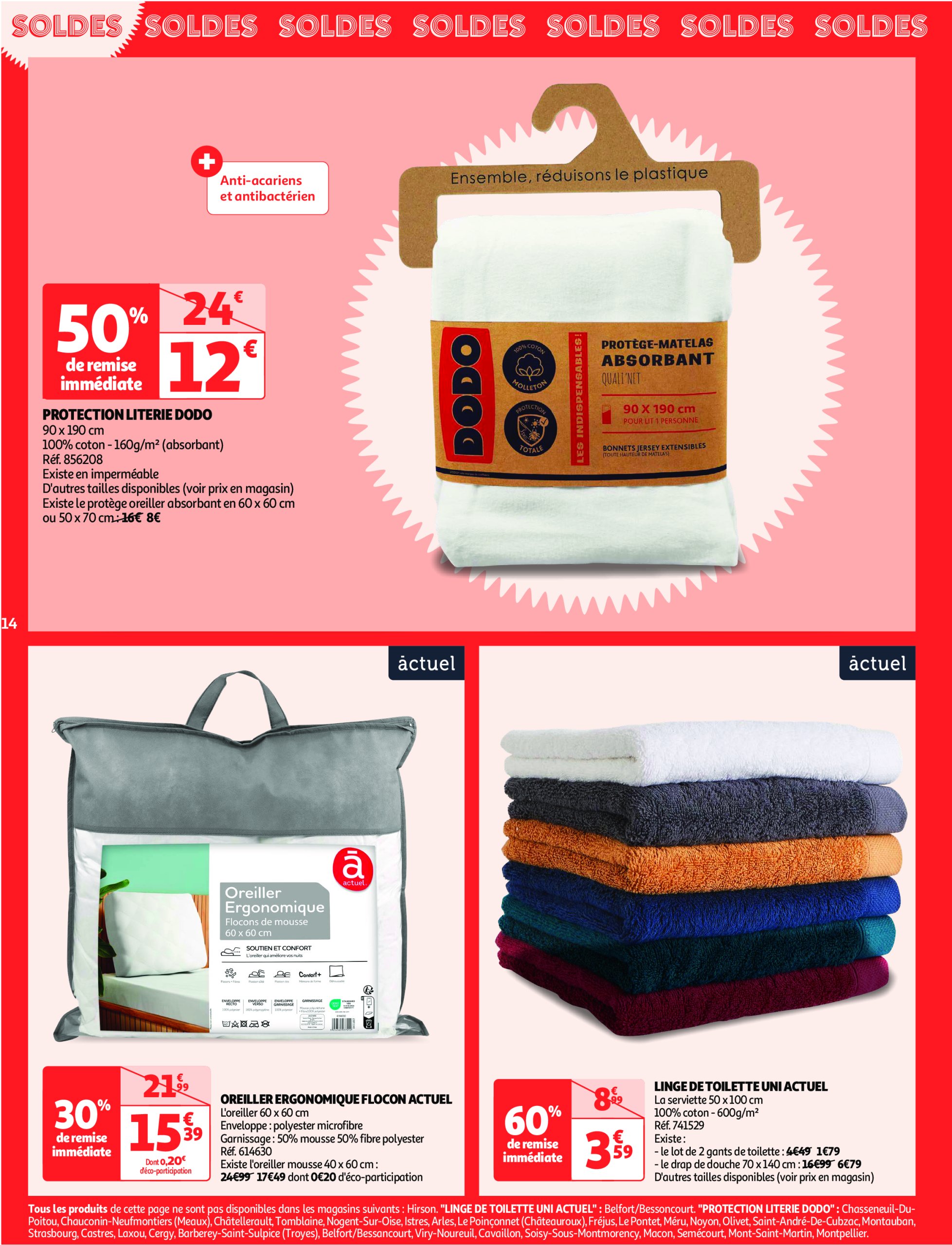 auchan - Auchan - Soldes folder geldig vanaf 08/01 - 04/02 - page: 14