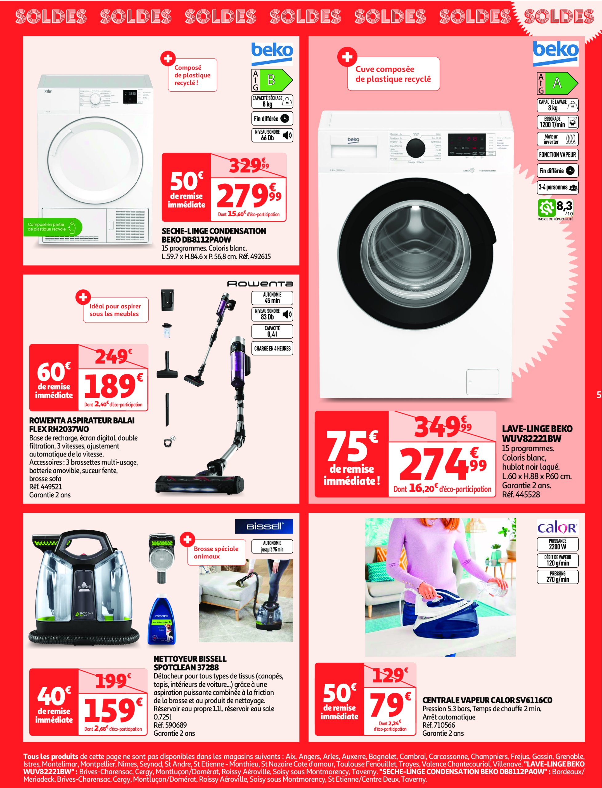 auchan - Auchan - Soldes folder geldig vanaf 08/01 - 04/02 - page: 5