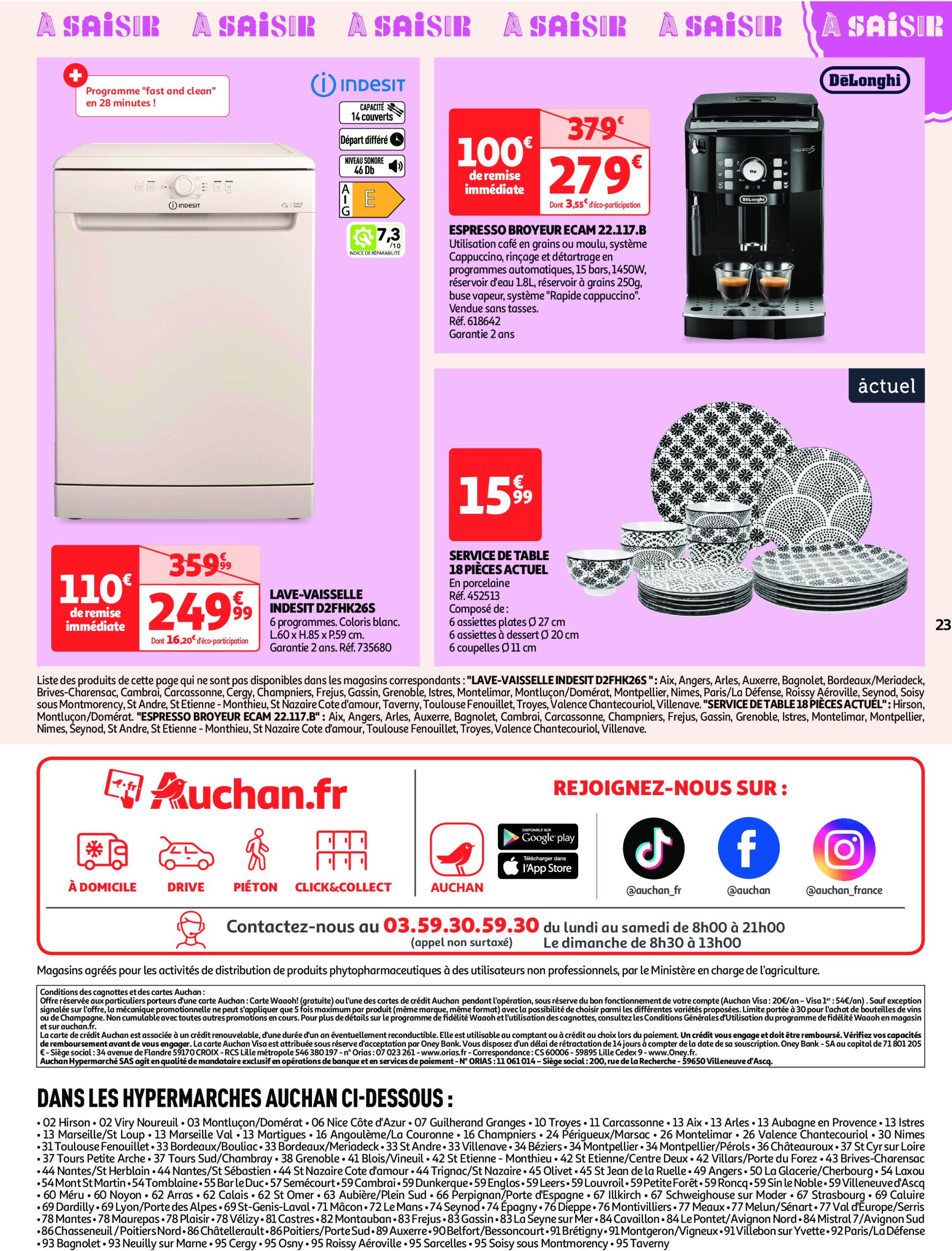 auchan - Auchan - Soldes folder geldig vanaf 08/01 - 04/02 - page: 23