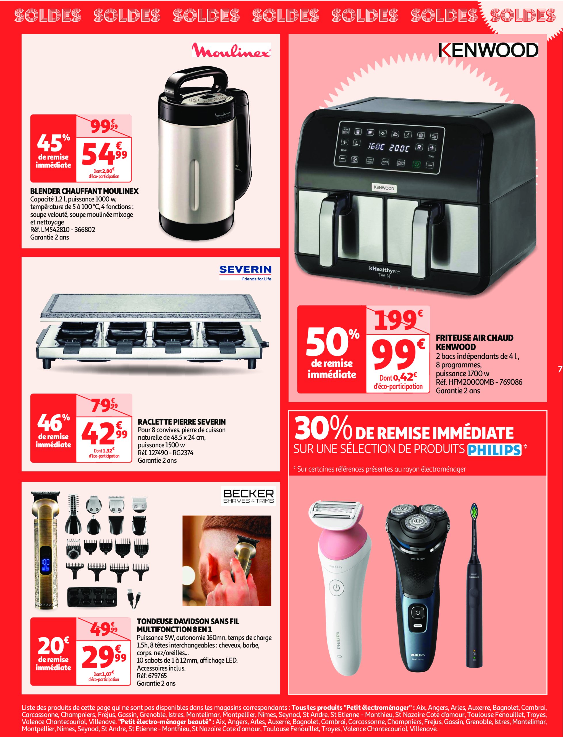 auchan - Auchan - Soldes folder geldig vanaf 08/01 - 04/02 - page: 7