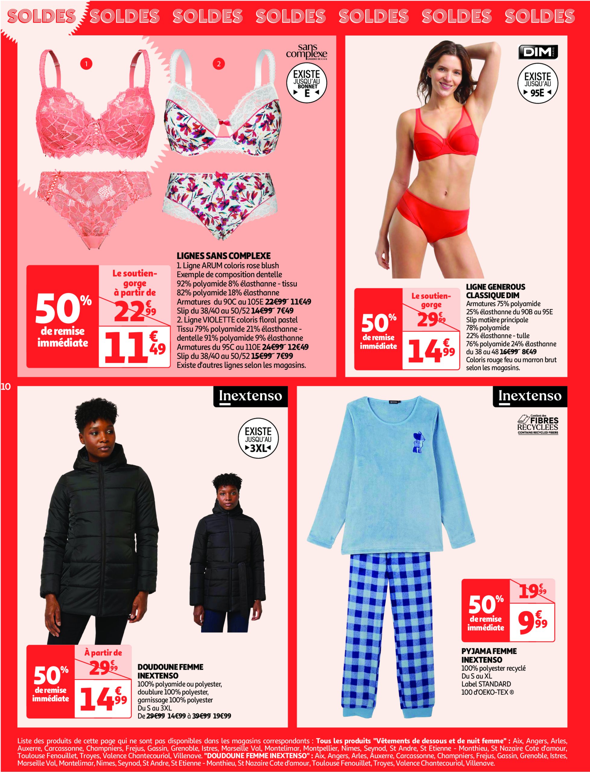 auchan - Auchan - Soldes folder geldig vanaf 08/01 - 04/02 - page: 10