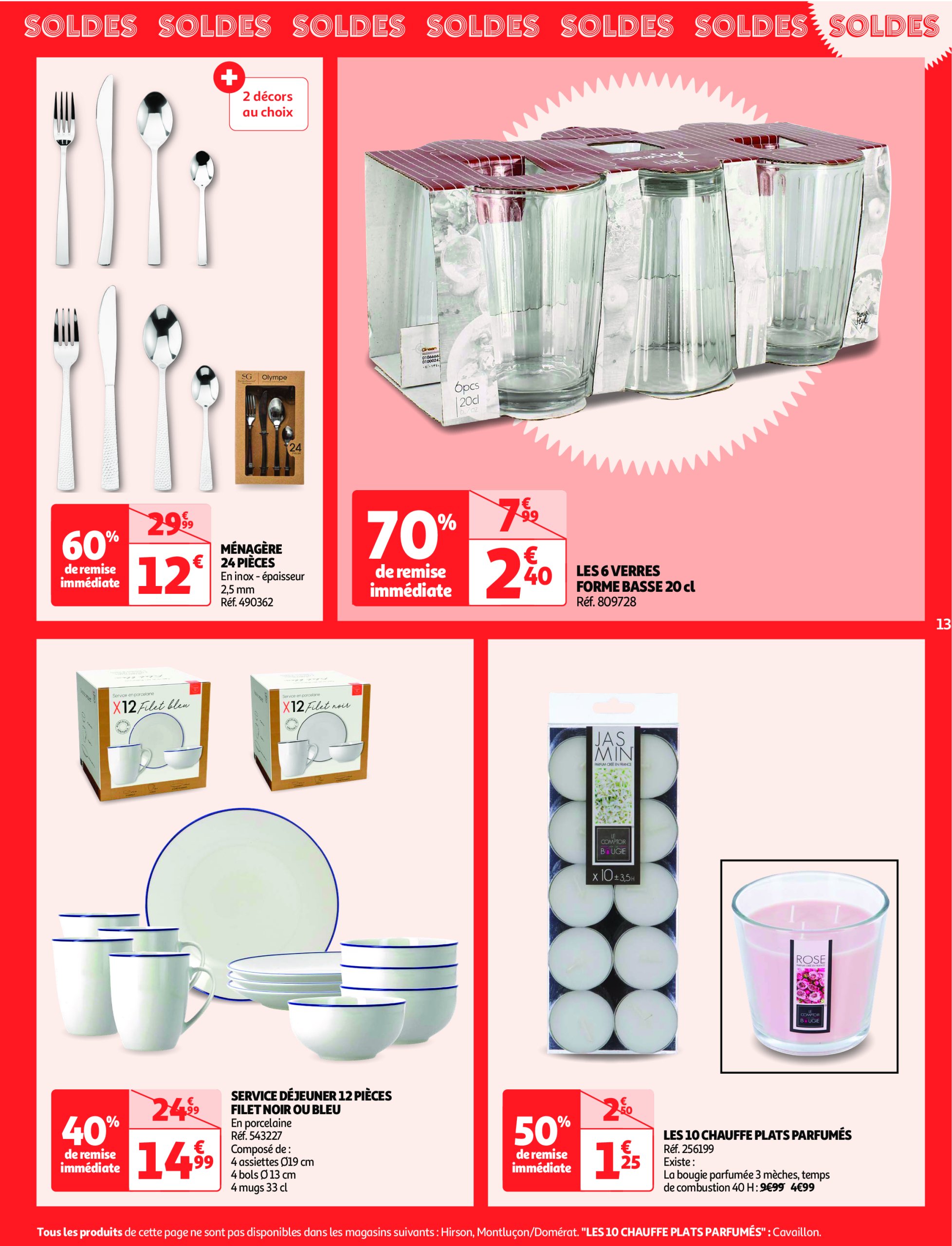 auchan - Auchan - Soldes folder geldig vanaf 08/01 - 04/02 - page: 13