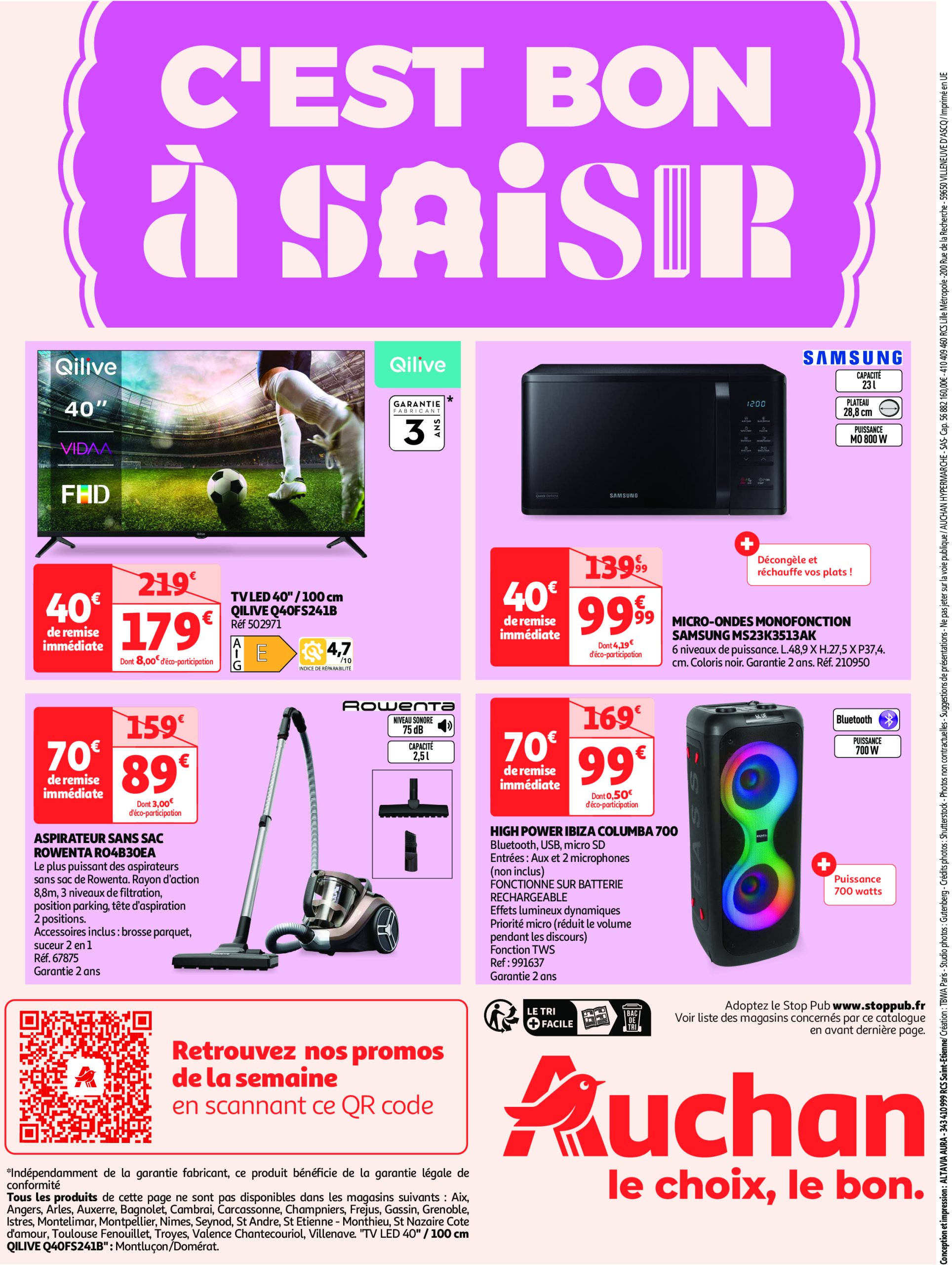 auchan - Auchan - Soldes folder geldig vanaf 08/01 - 04/02 - page: 24