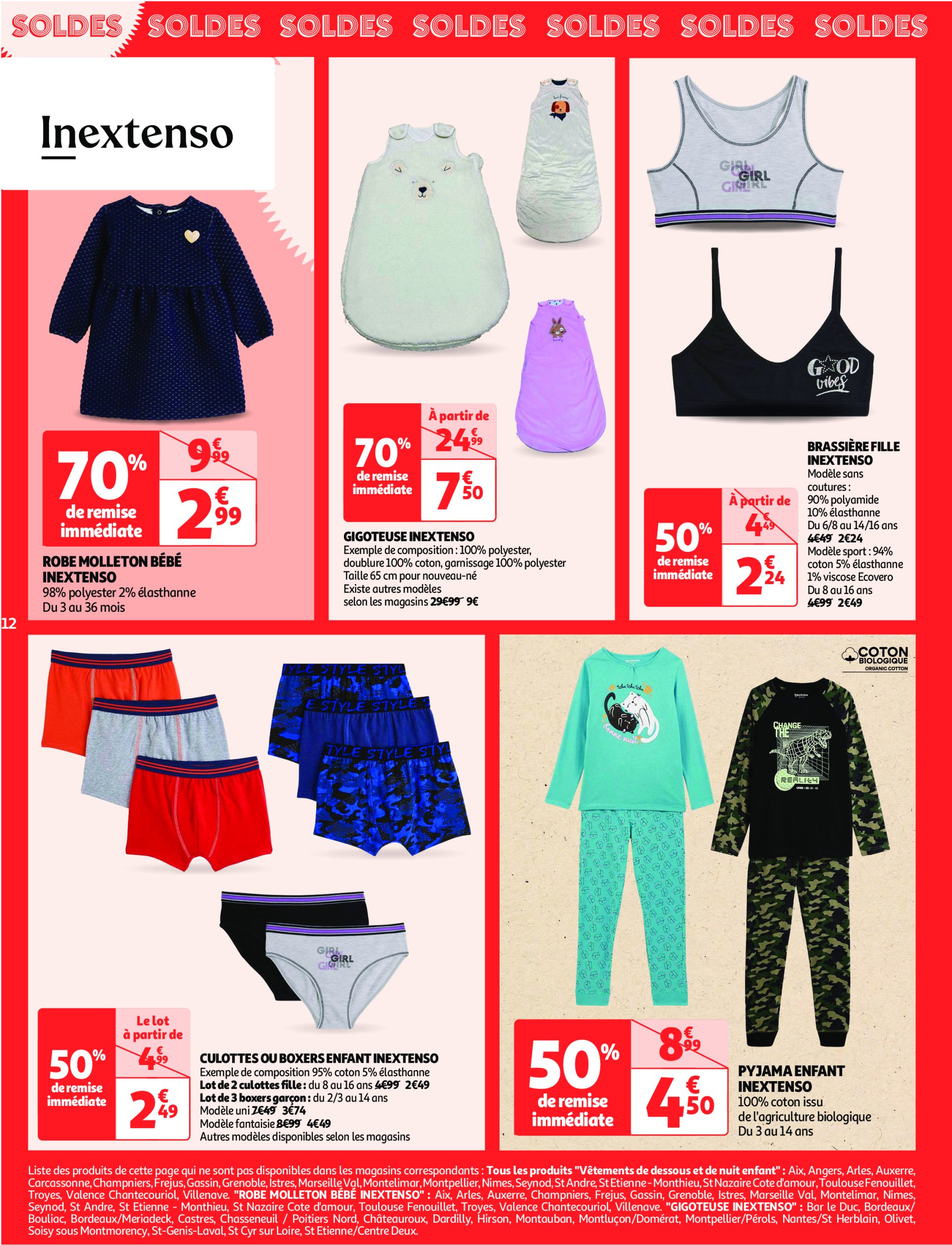 auchan - Auchan - Soldes folder geldig vanaf 08/01 - 04/02 - page: 12