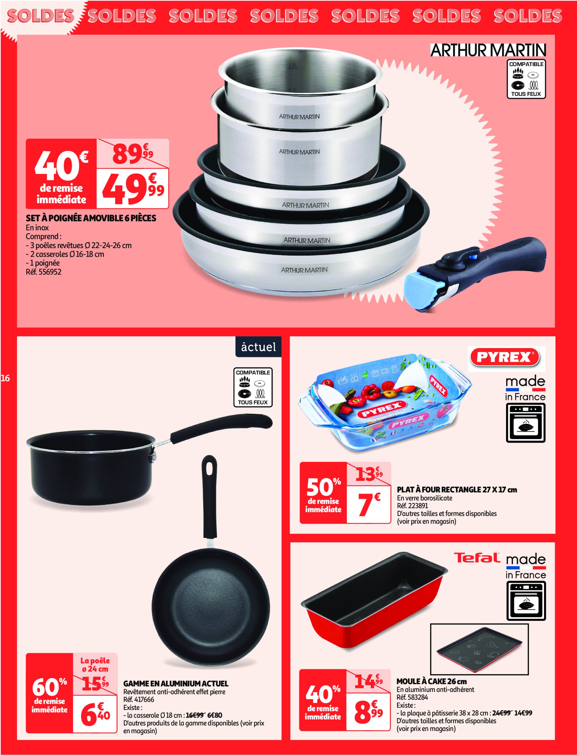 auchan - Auchan - Soldes folder geldig vanaf 08/01 - 04/02 - page: 16