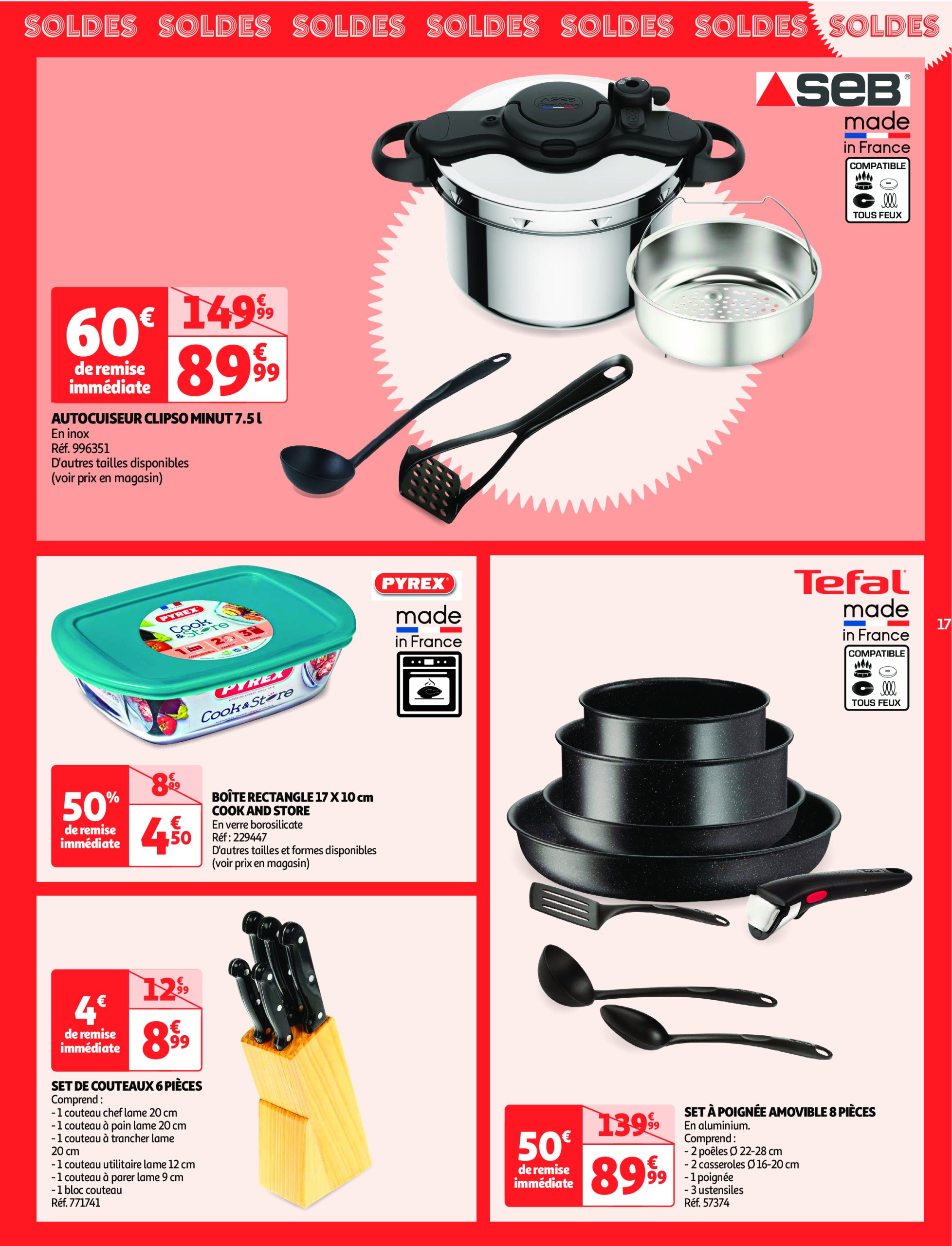 auchan - Auchan - Soldes folder geldig vanaf 08/01 - 04/02 - page: 17