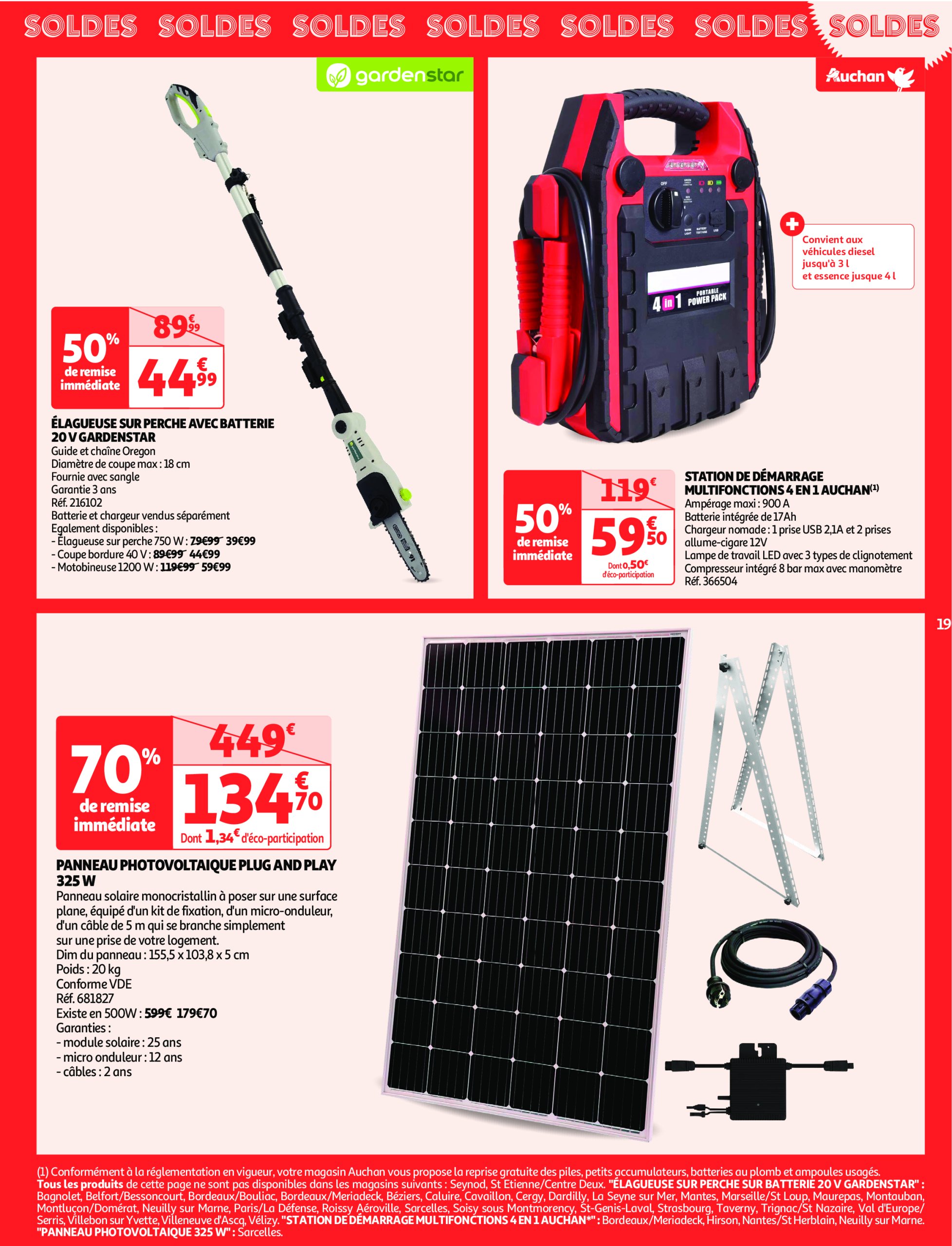 auchan - Auchan - Soldes folder geldig vanaf 08/01 - 04/02 - page: 19