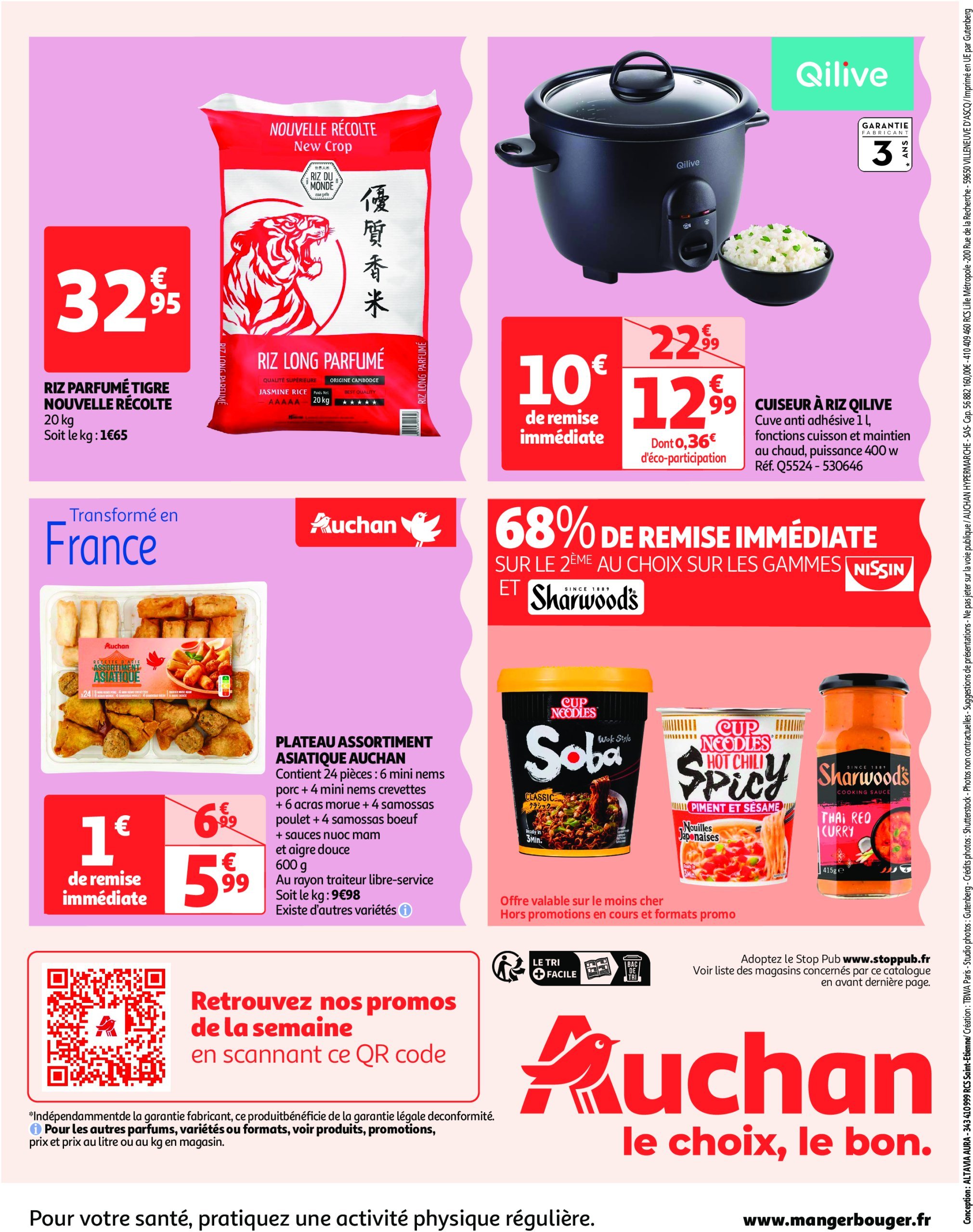 auchan - Auchan - On peut aller très loin avec des prix bas folder geldig vanaf 14/01 - 29/01 - page: 24