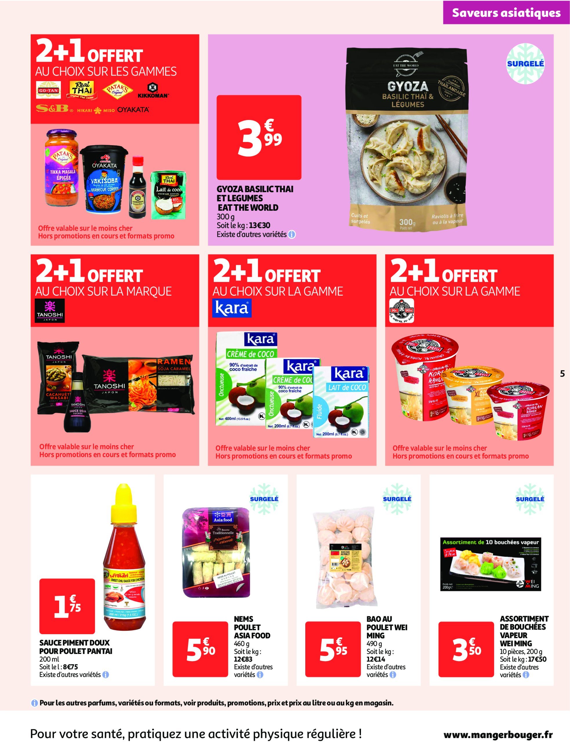 auchan - Auchan supermarché - On peut aller très loin avec des prix bas dans votre super folder geldig vanaf 14/01 - 29/01 - page: 5